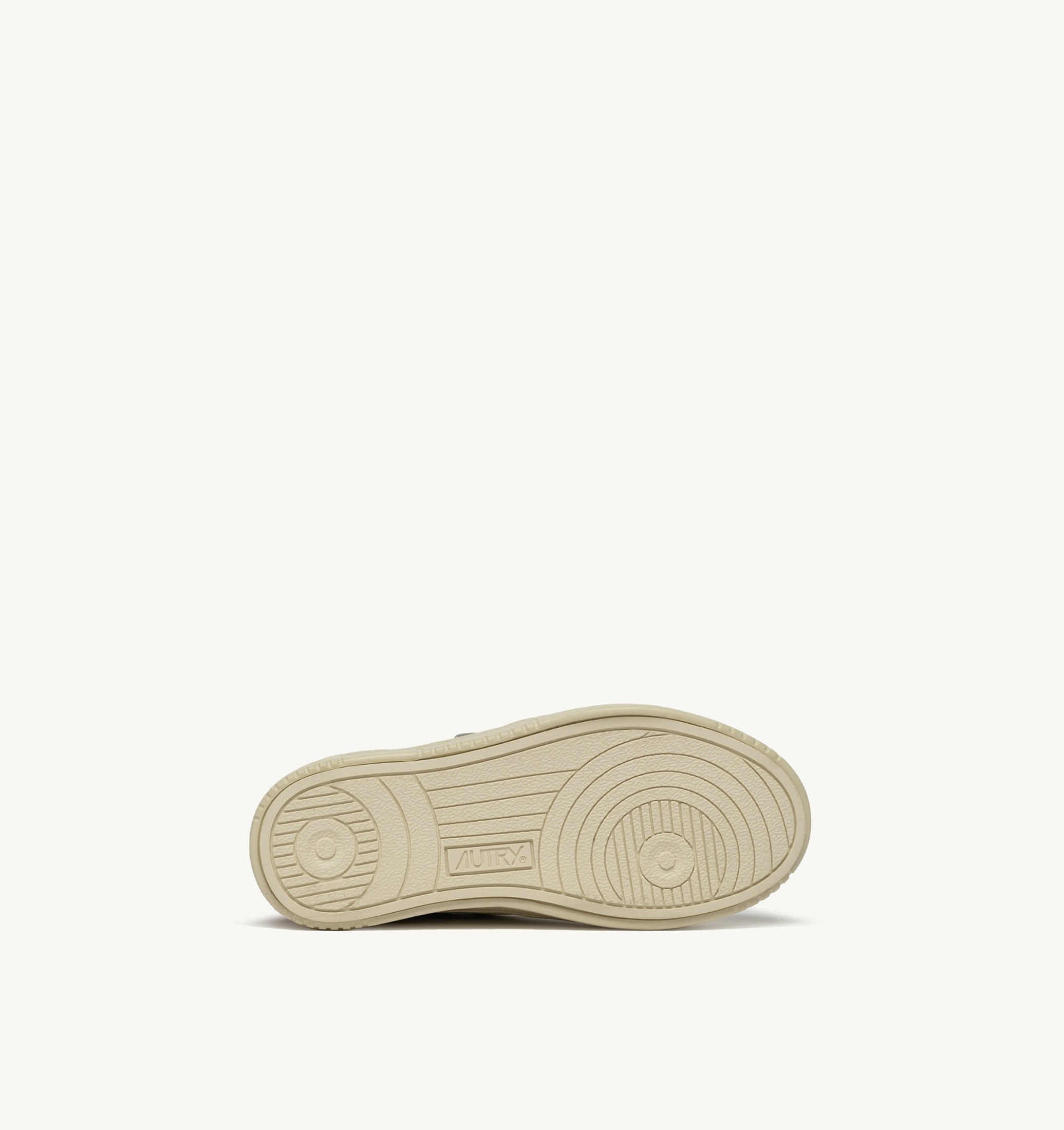 BASKETS MEDALIST KIDSTRIPES LOW EN CUIR WHISPER WHITE IVOIRE ET BROWN SUGAR