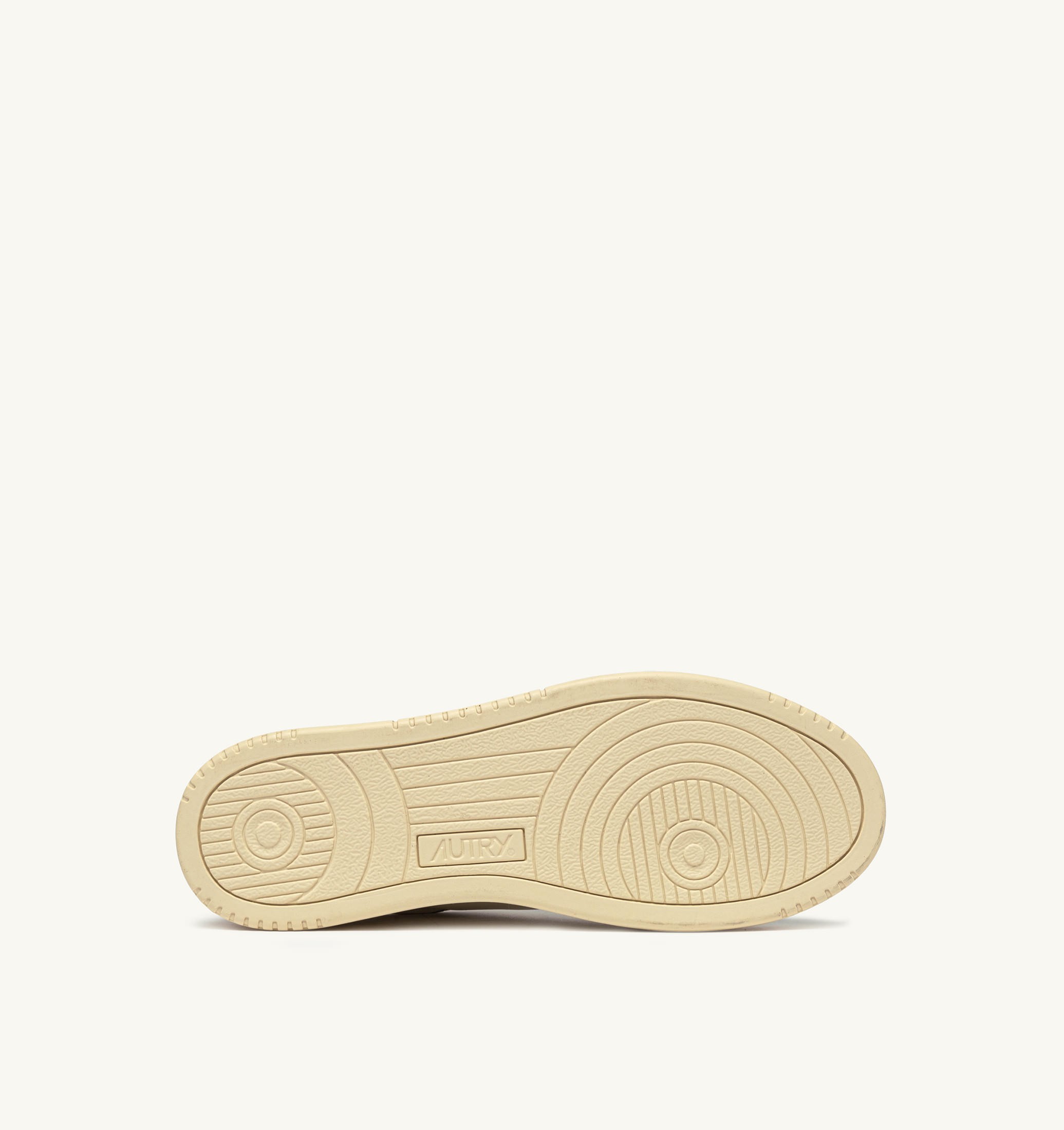 BASKETS DALLAS LOW EN CUIR MARSHMALLOW ET BROWN SUGAR