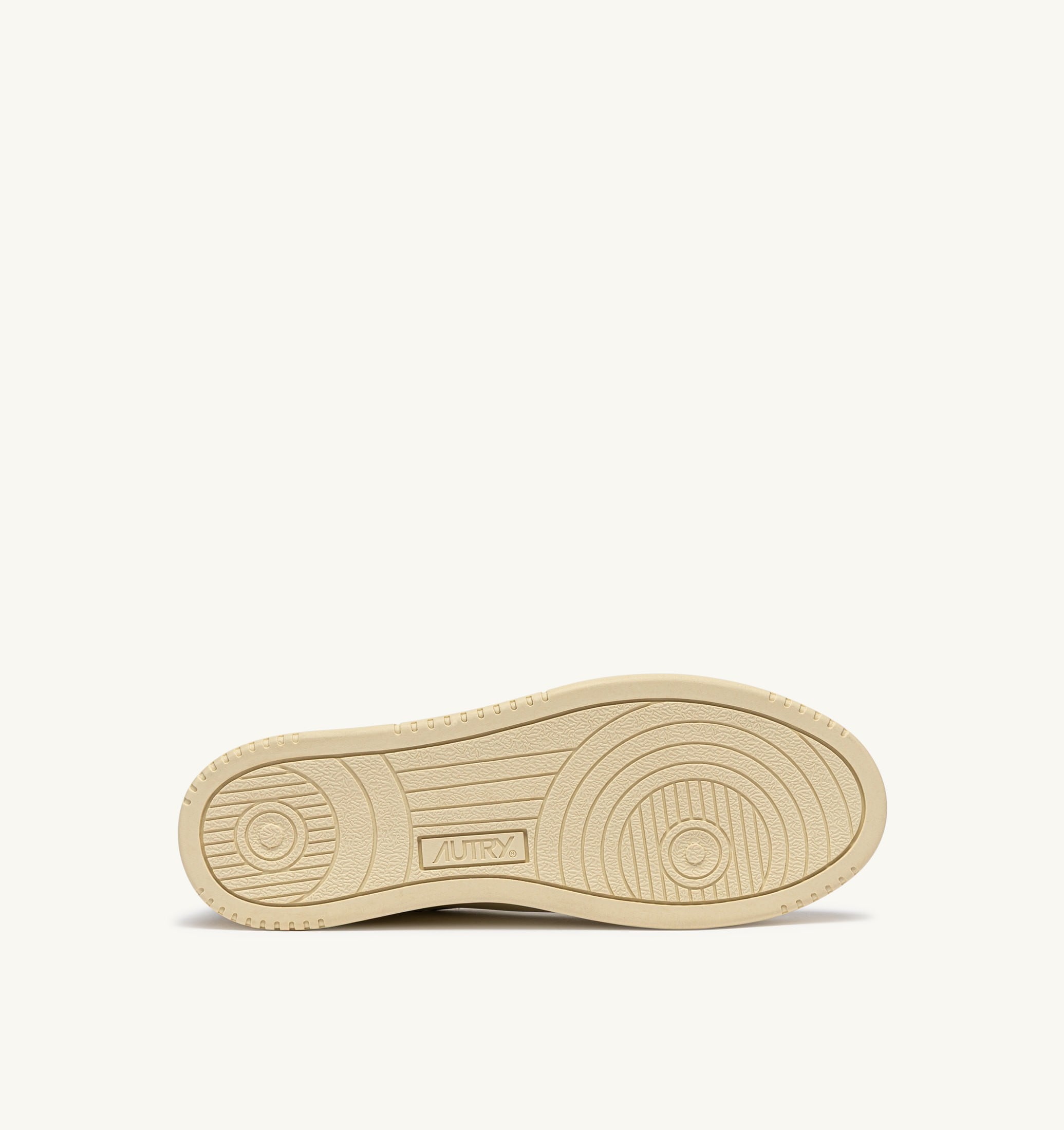 BASKETS DALLAS LOW EN CUIR MARSHMALLOW ET FIG
