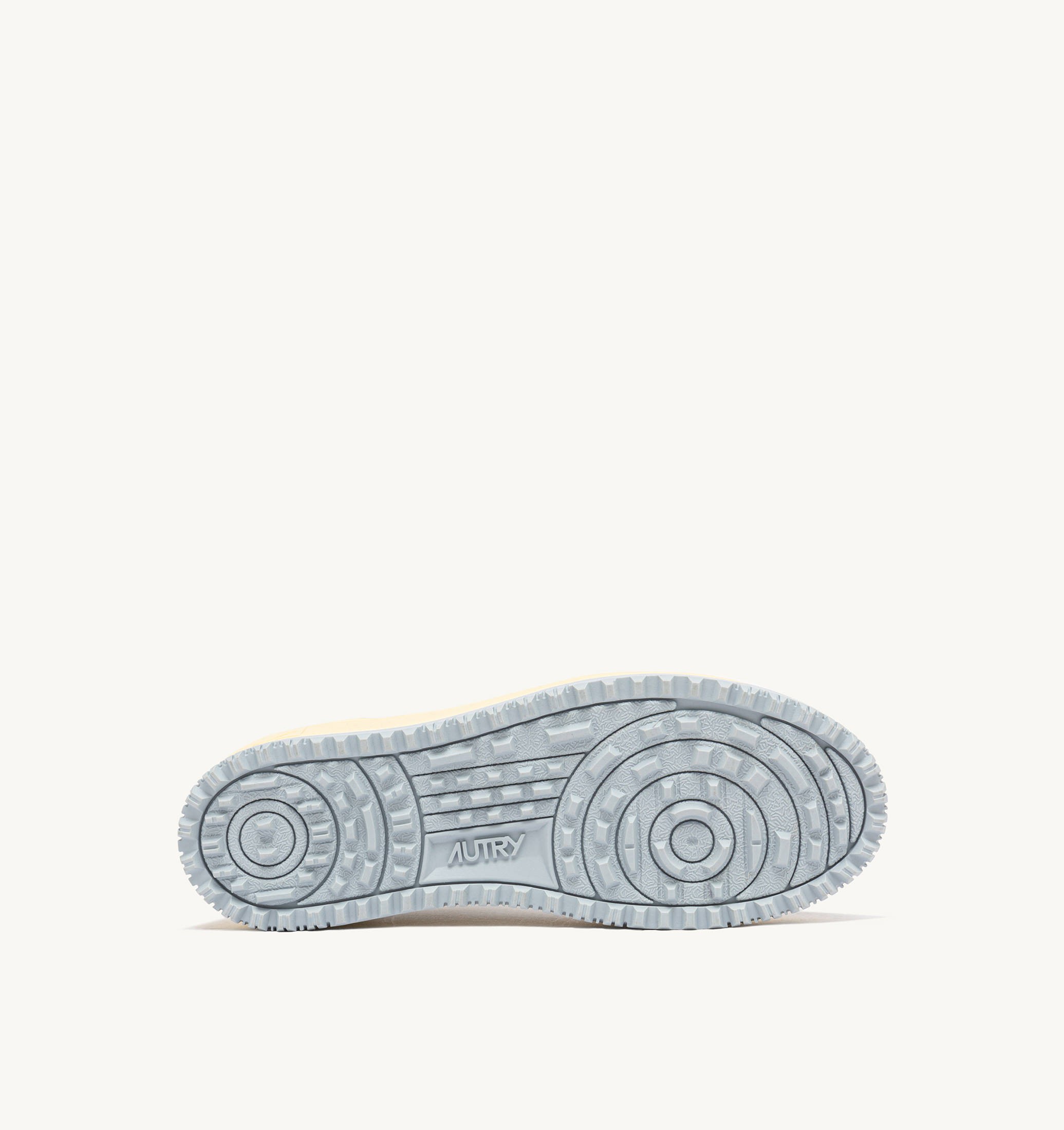 BASKETS GOLF LOW EN CUIR COLORIS BLANC ET PEARL BLUE