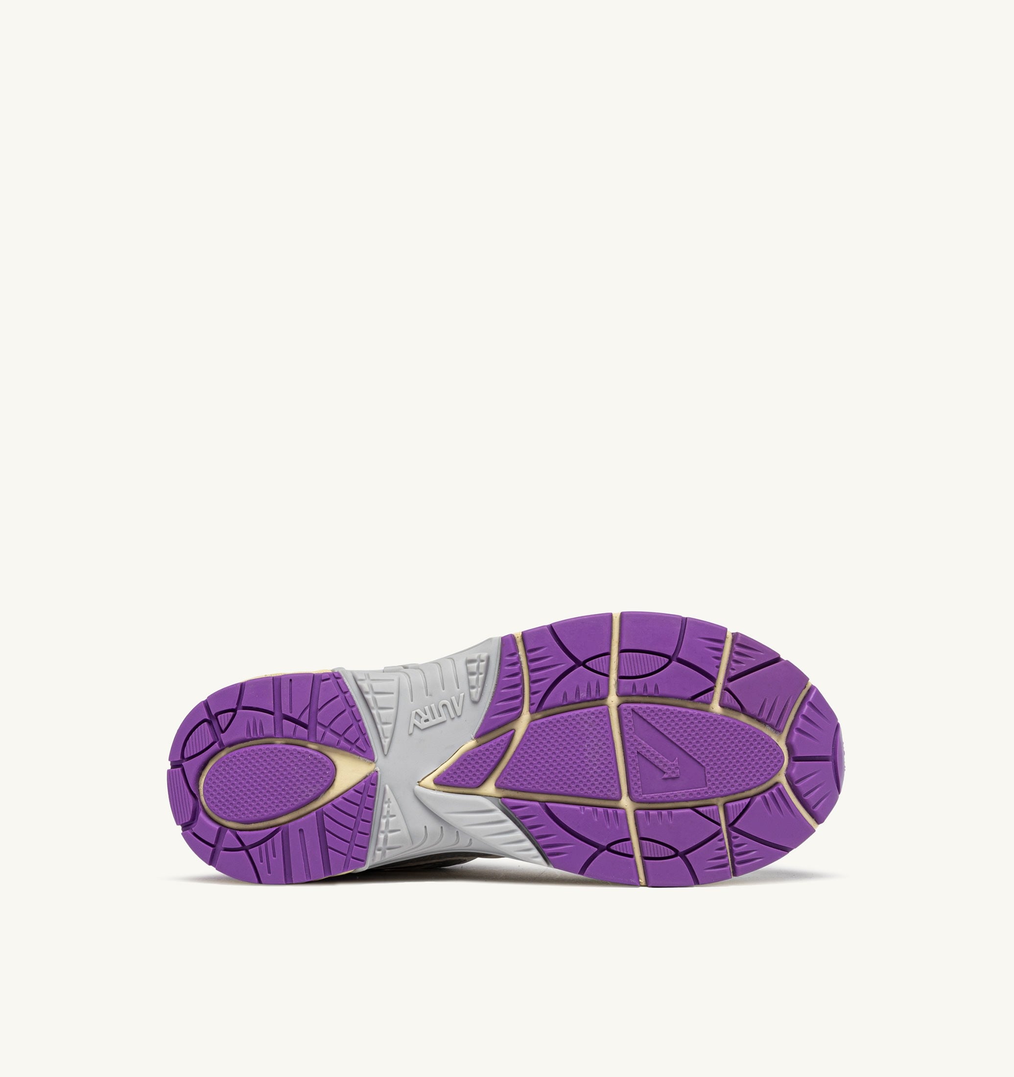 BASKETS HYPERWAY EN CUIR SYNTHÉTIQUE ET MESH BLANC ARGENT ET DEWBERRY