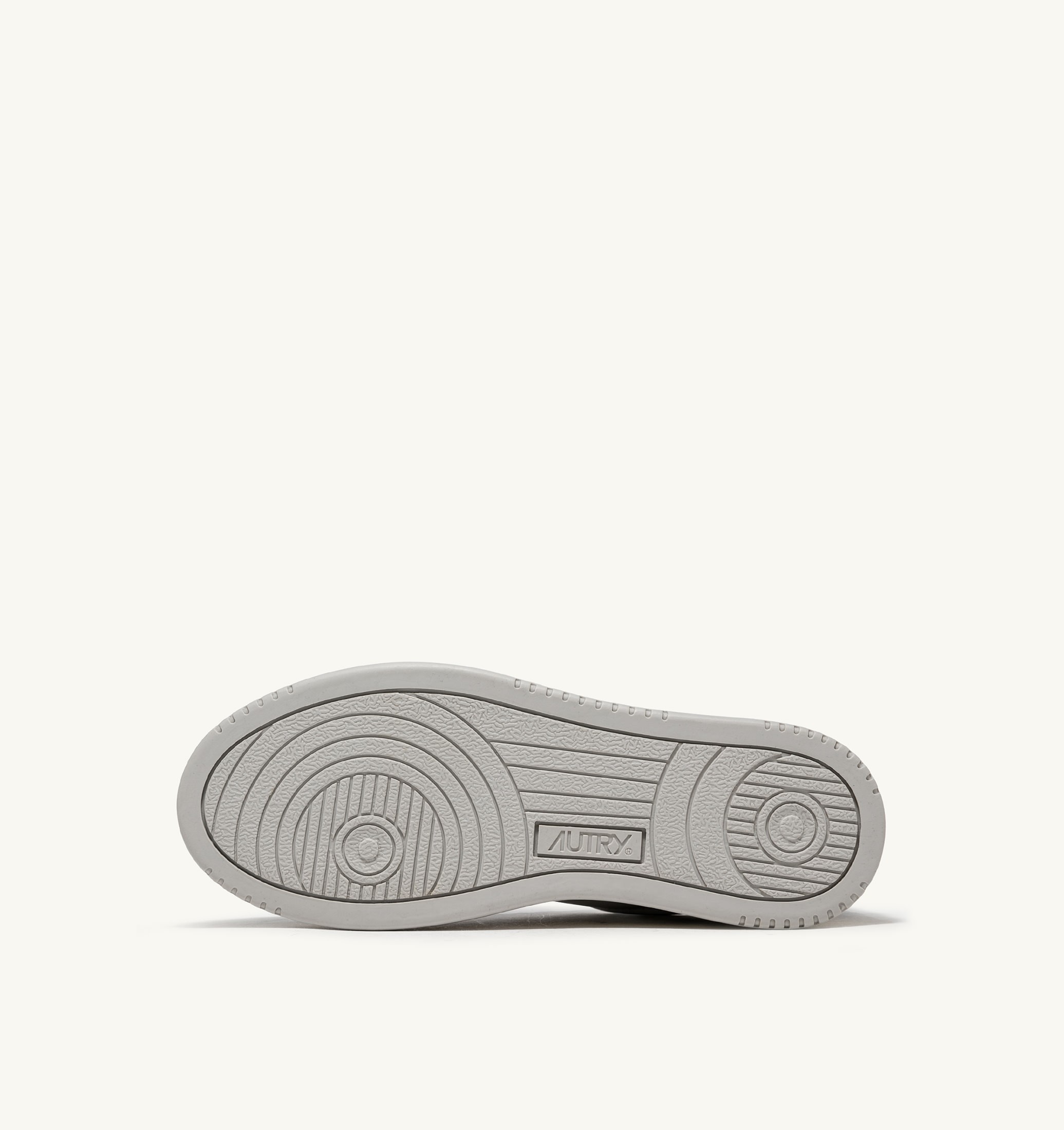 BASKETS MEDALIST LOW BICOLORE EN CUIR BLANC ET VAPOR