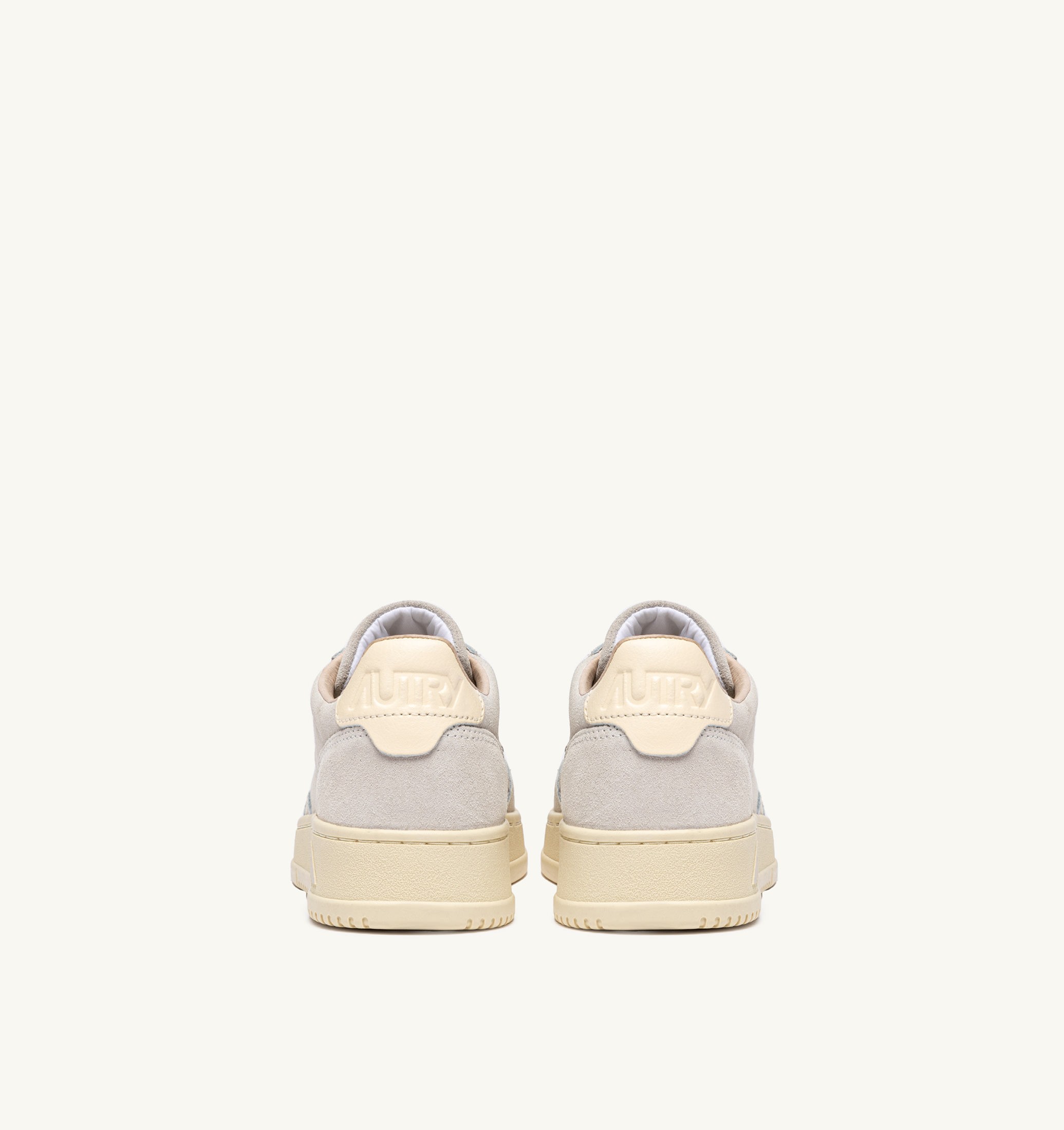 BASKETS MEDALIST LOW EN DAIM MARBLE ET OFF WHITE