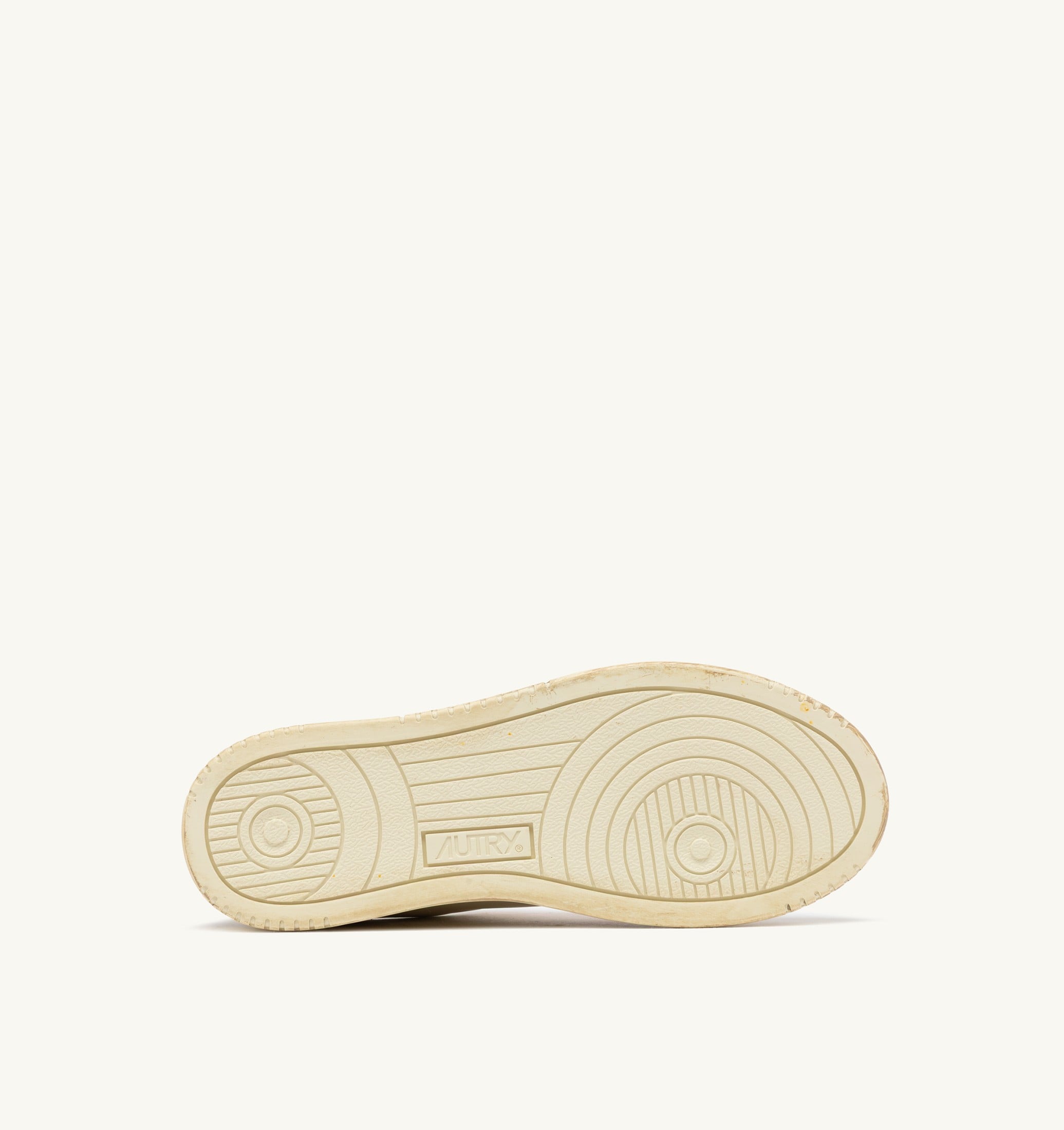 BASKETS MEDALIST LOW SUPER VINTAGE EN CUIR PLATINE ET ORANGE