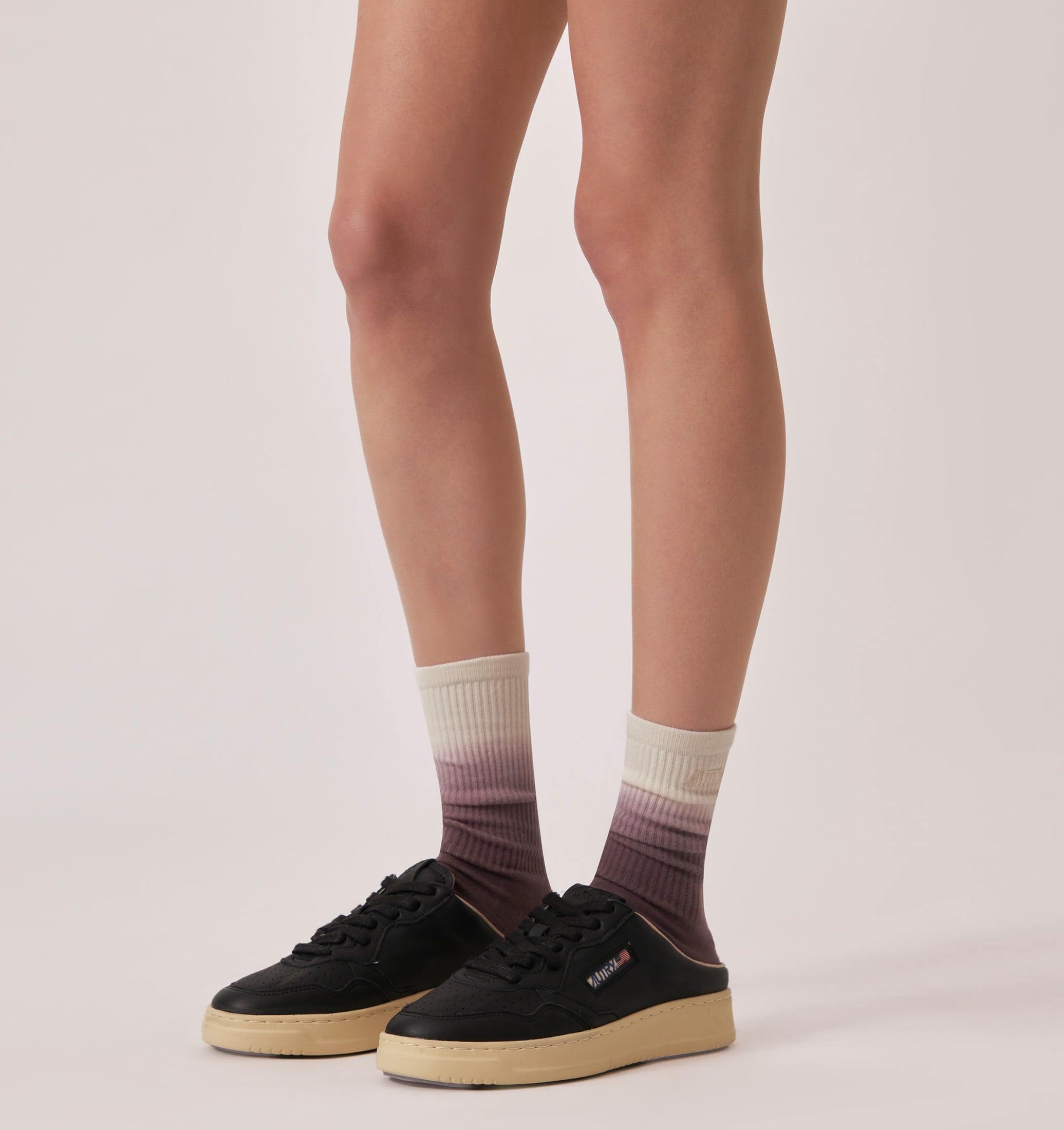 BASKETS MEDALIST MULE EN NAPPA COLORIS NOIR