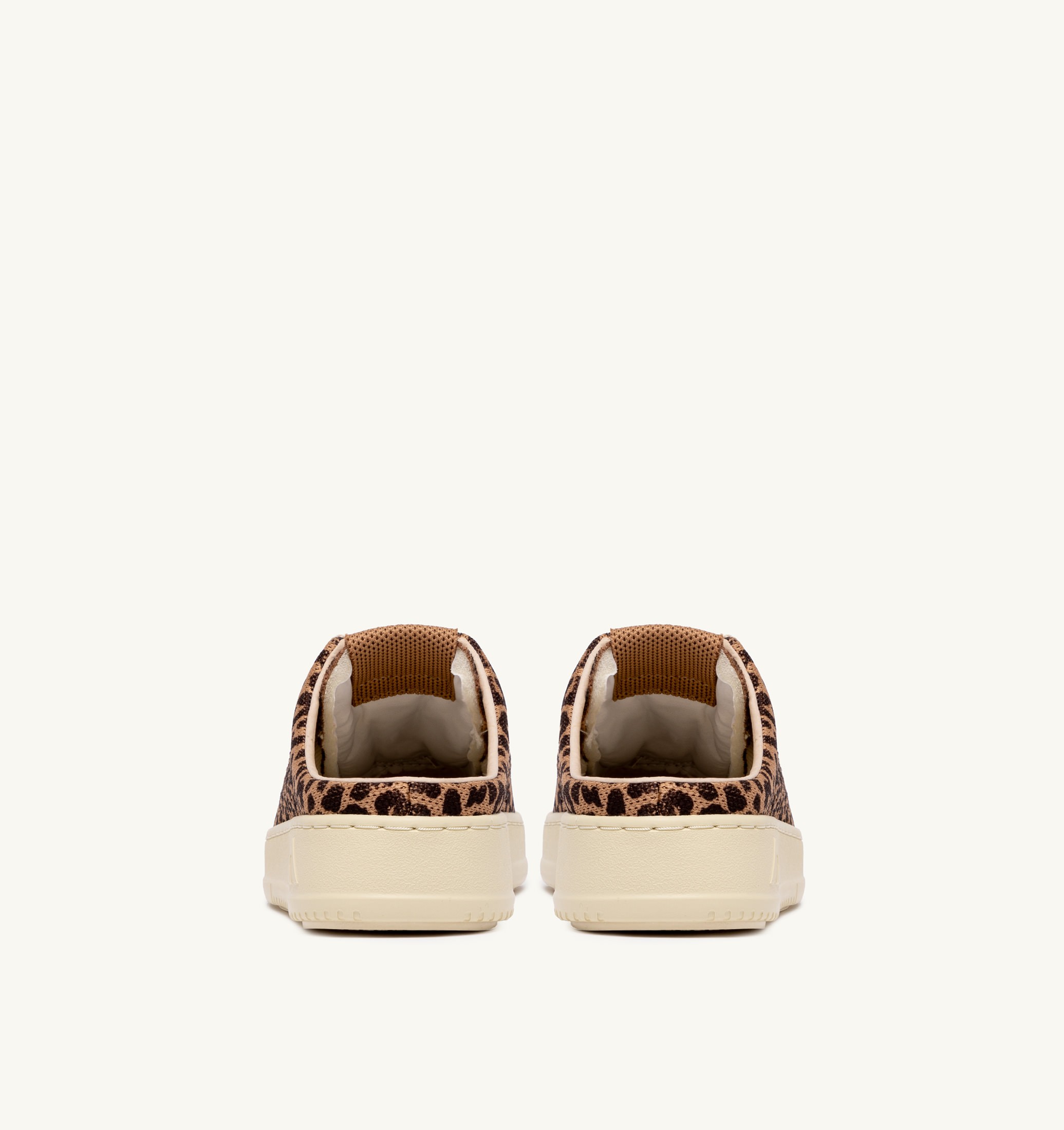 BASKETS EASEKNIT MULE LEOPARD