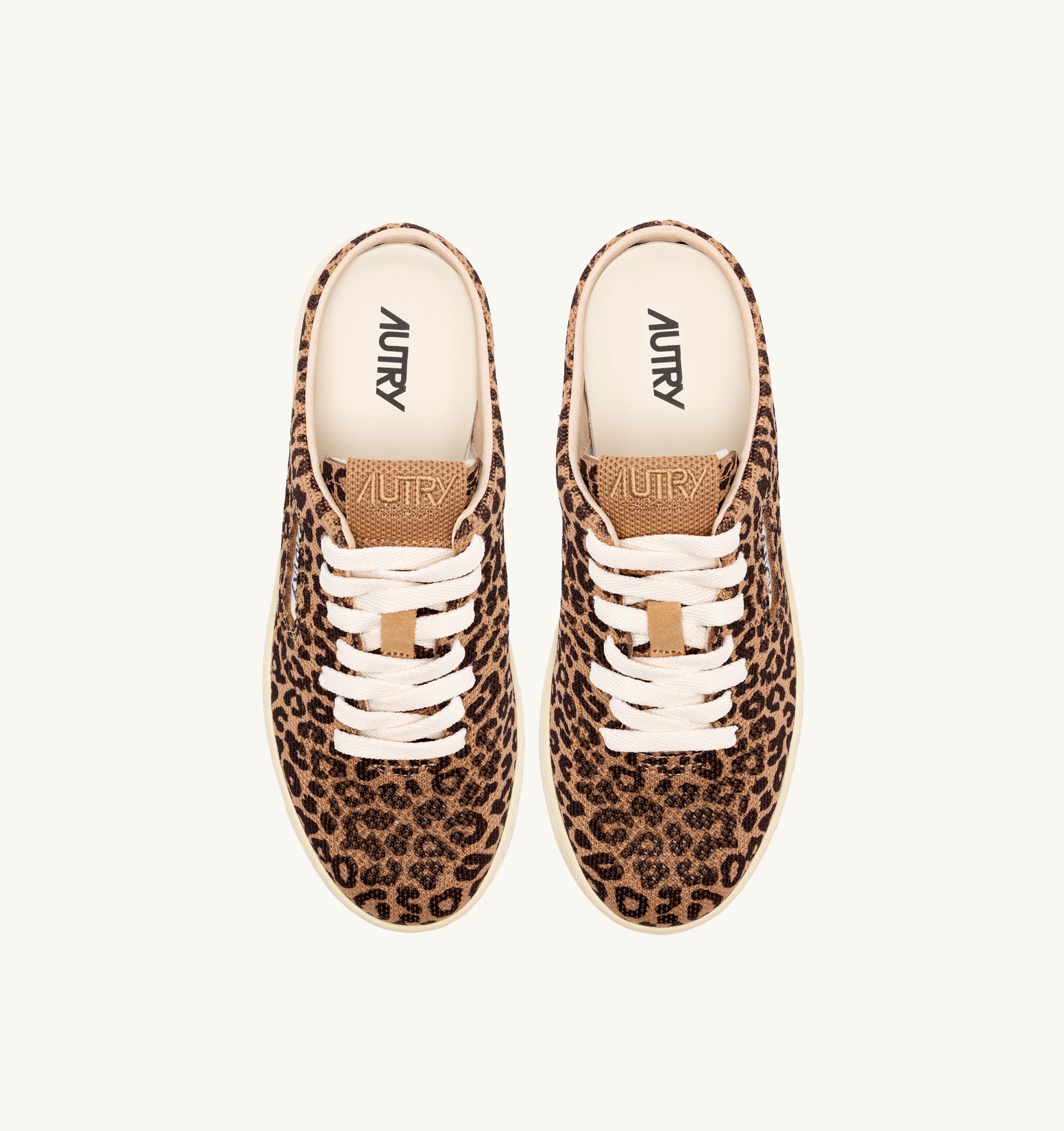 BASKETS EASEKNIT MULE LEOPARD