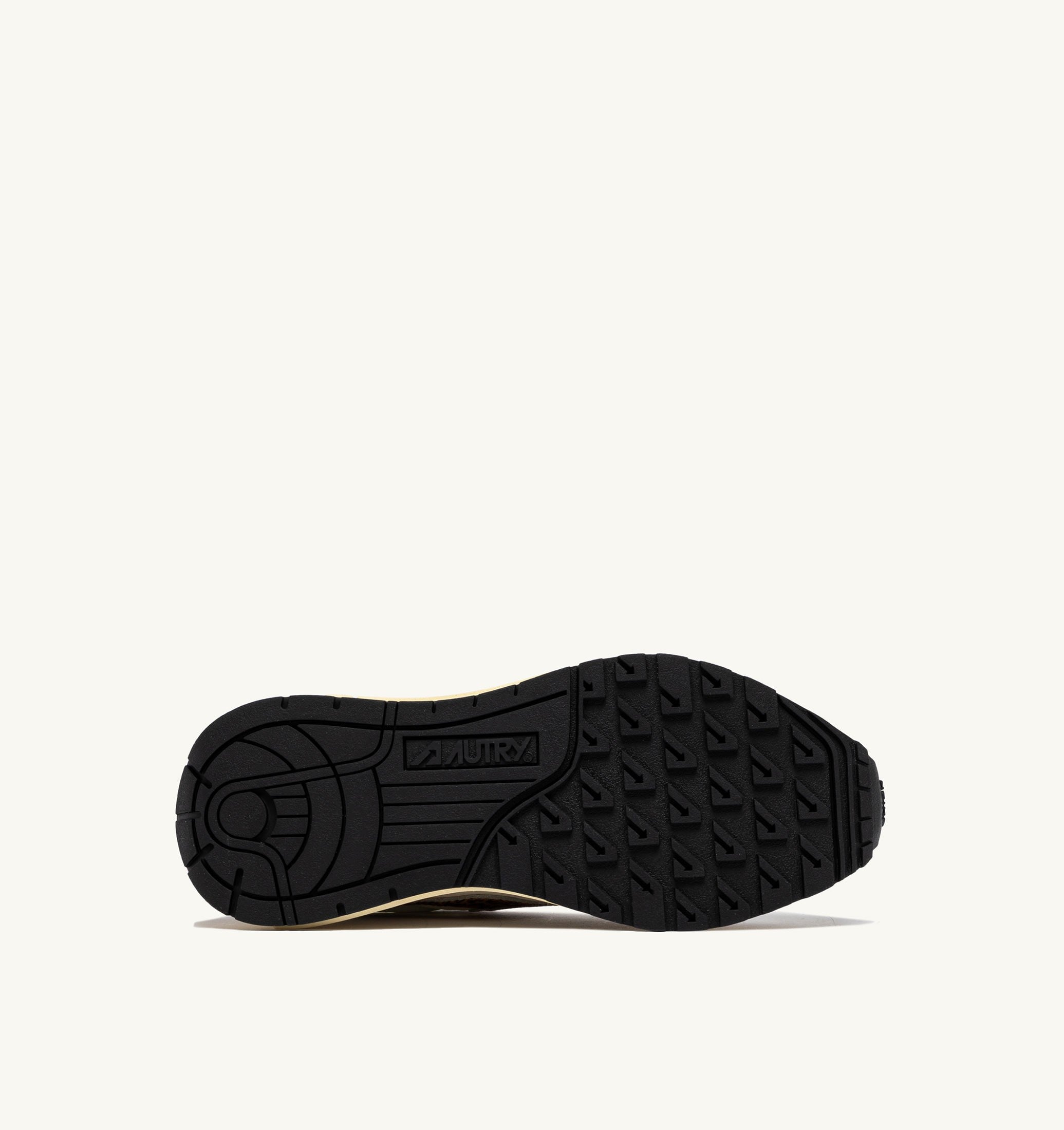 BASKETS REELWIND LOW EN NYLON ET DAIM BLANC ET LEOPARD
