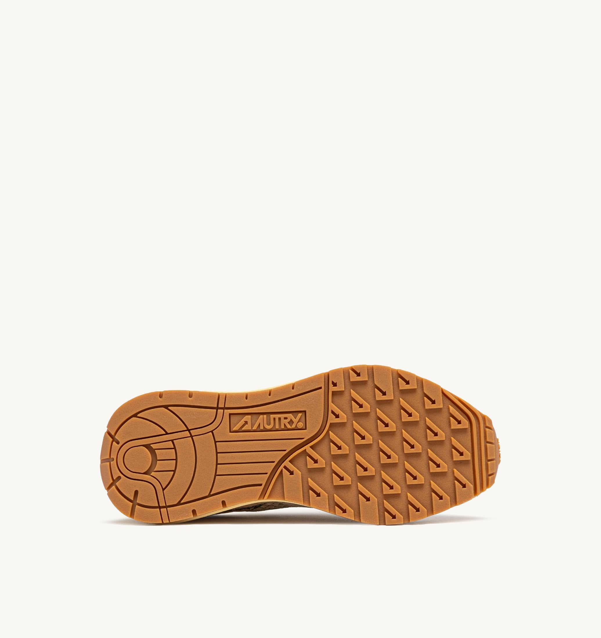BASKETS REELWIND LOW EN NYLON ET DAIM ÉCRU ET ROCK