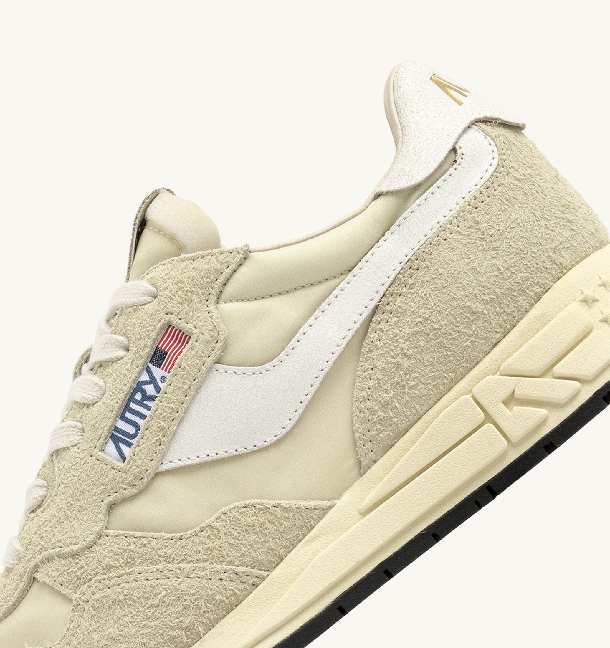 BASKETS REELWIND LOW EN NYLON ET DAIM HAY
