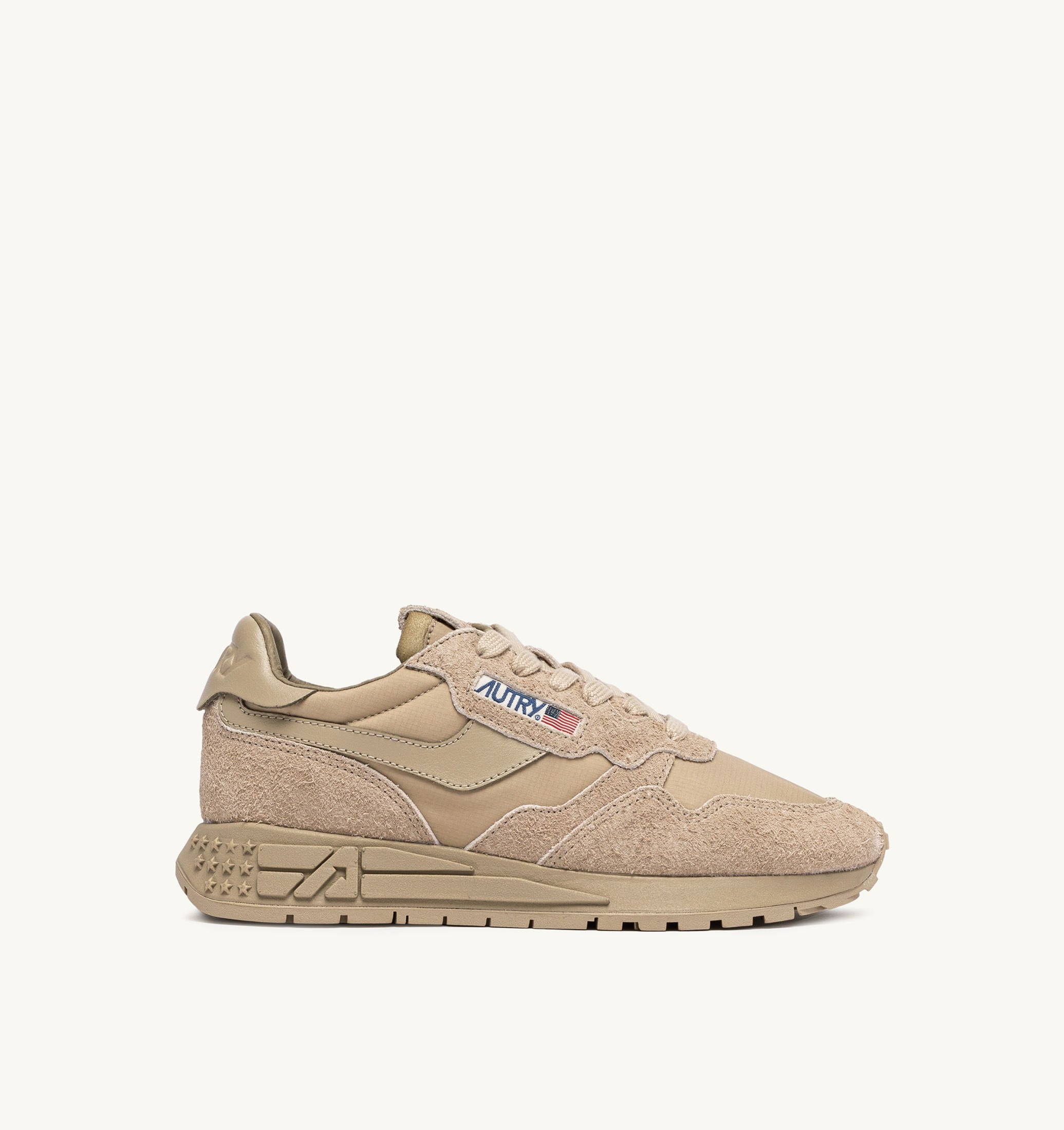 BASKETS REELWIND LOW EN NYLON ET DAIM SAFARI