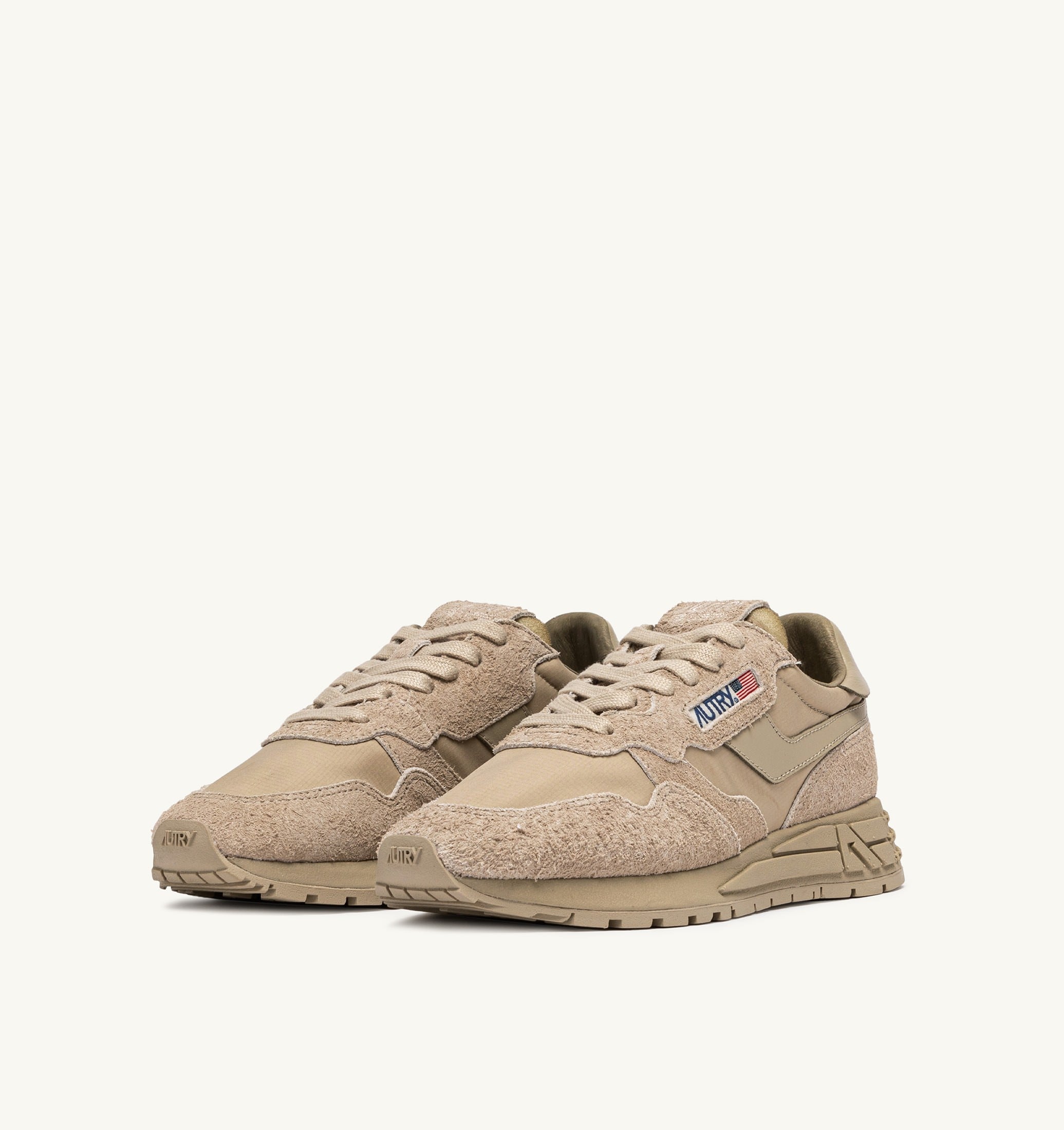 BASKETS REELWIND LOW EN NYLON ET DAIM SAFARI