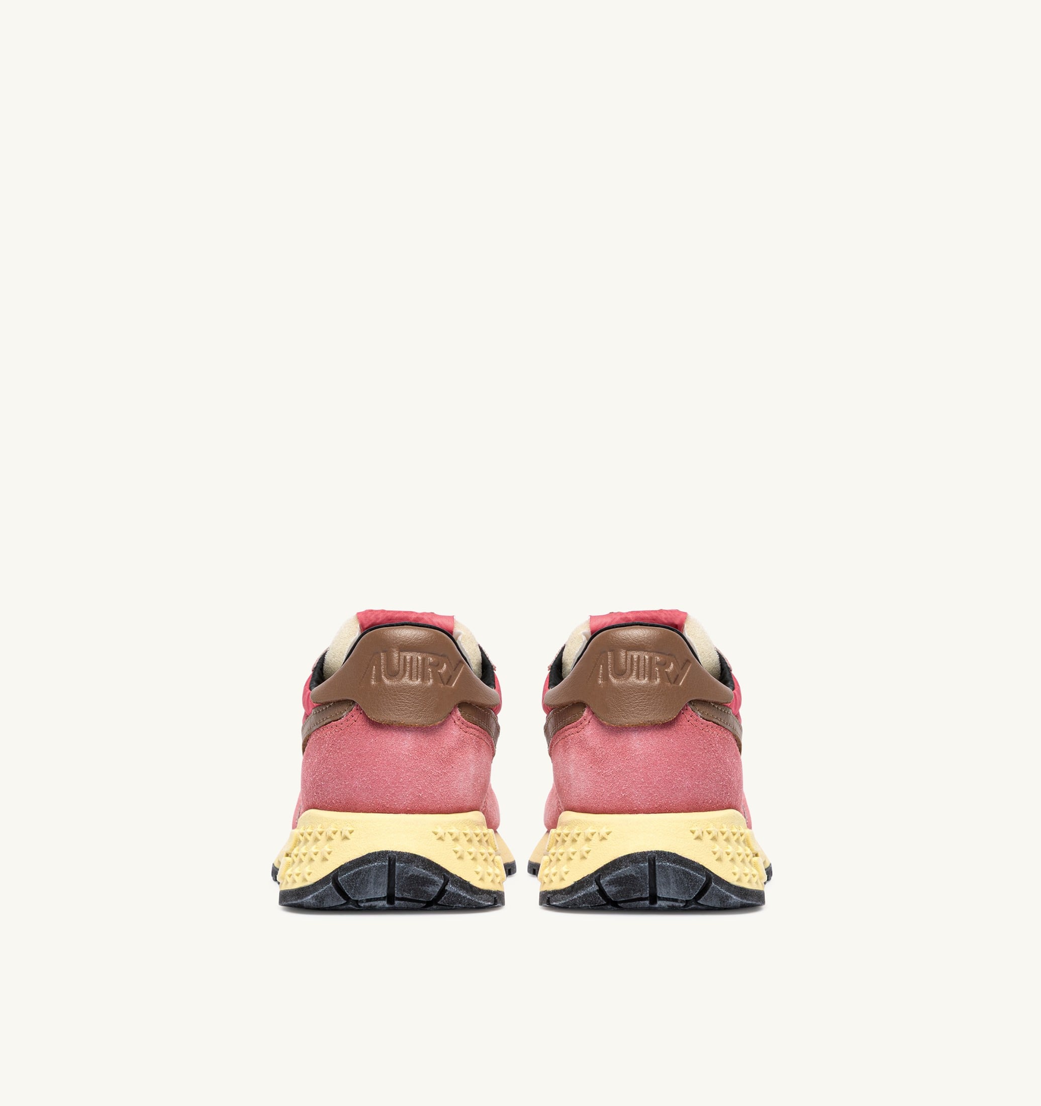 BASKETS REELWIND LOW EN NYLON ET DAIM STRAWBERRY SUGAR ET COCONUT