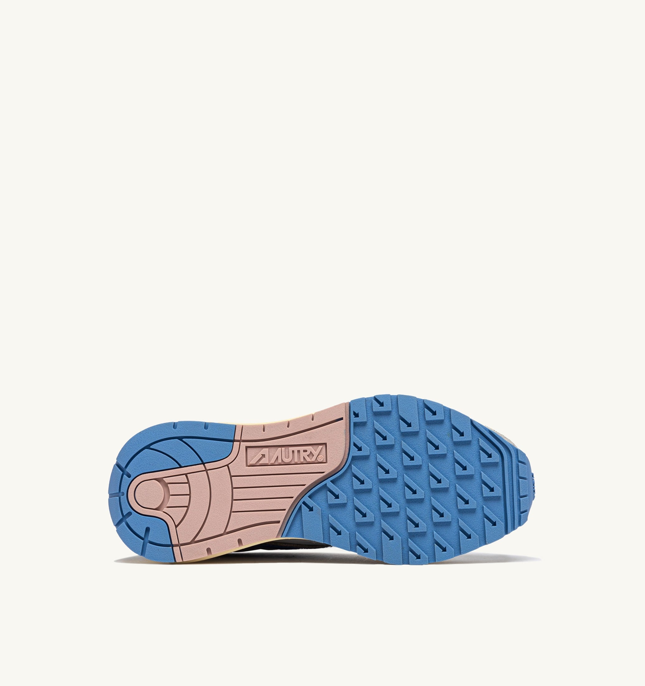BASKETS REELWIND LOW EN NYLON ET DAIM VAPOR ET DELLA ROBBIA BLUE
