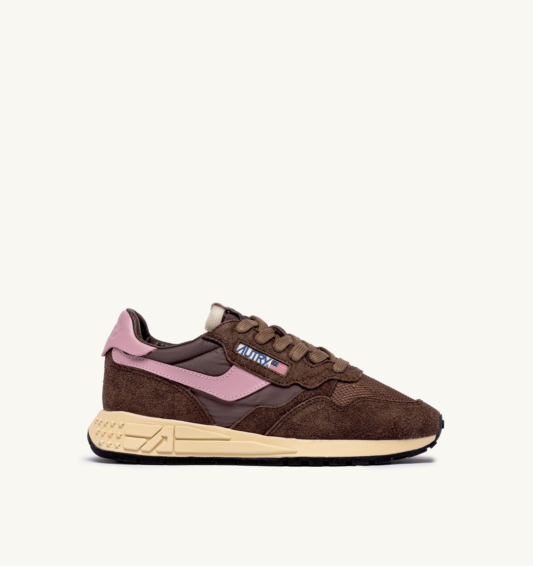 BASKETS REELWIND LOW EN NYLON DAIM ET CUIR PLUGH ET ZEPHYR