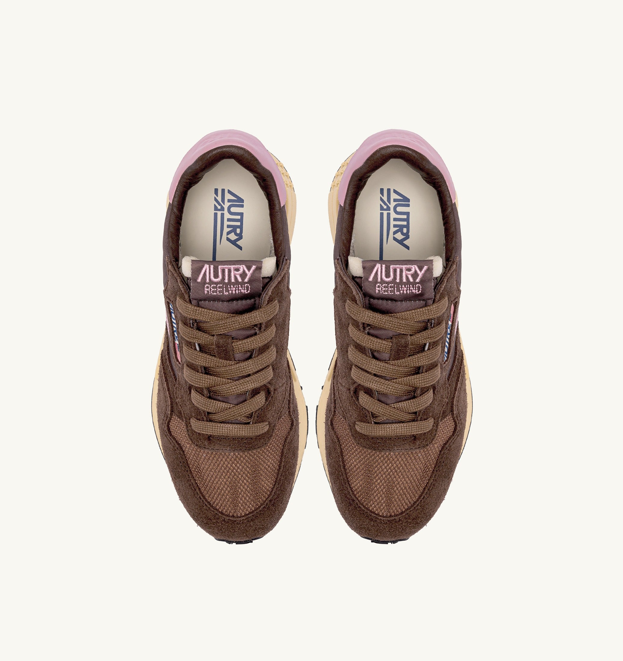 BASKETS REELWIND LOW EN NYLON DAIM ET CUIR PLUGH ET ZEPHYR