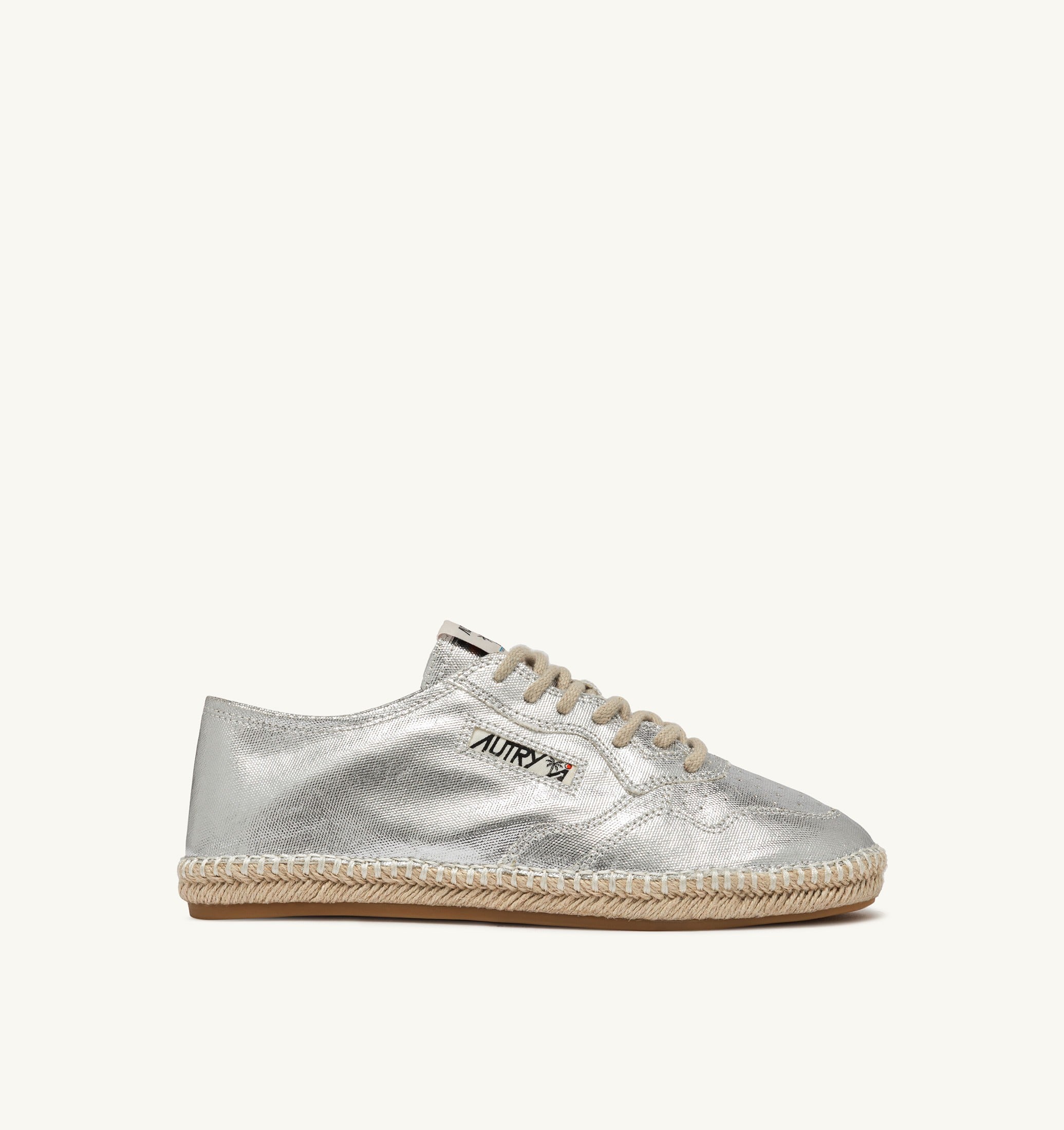 ESPADRILLES SANDY EN TOILE SILVER