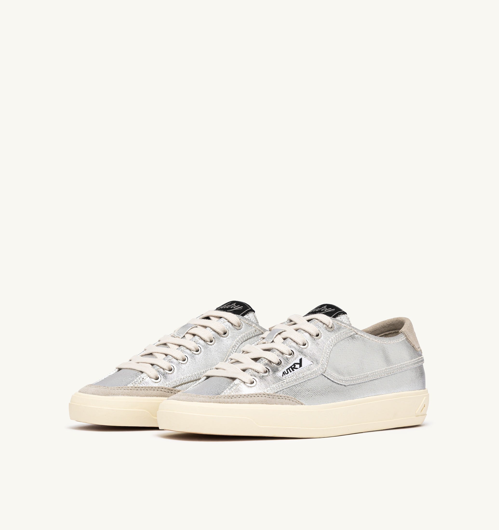 BASKETS WINDSCAPE LOW EN TOILE ARGENT