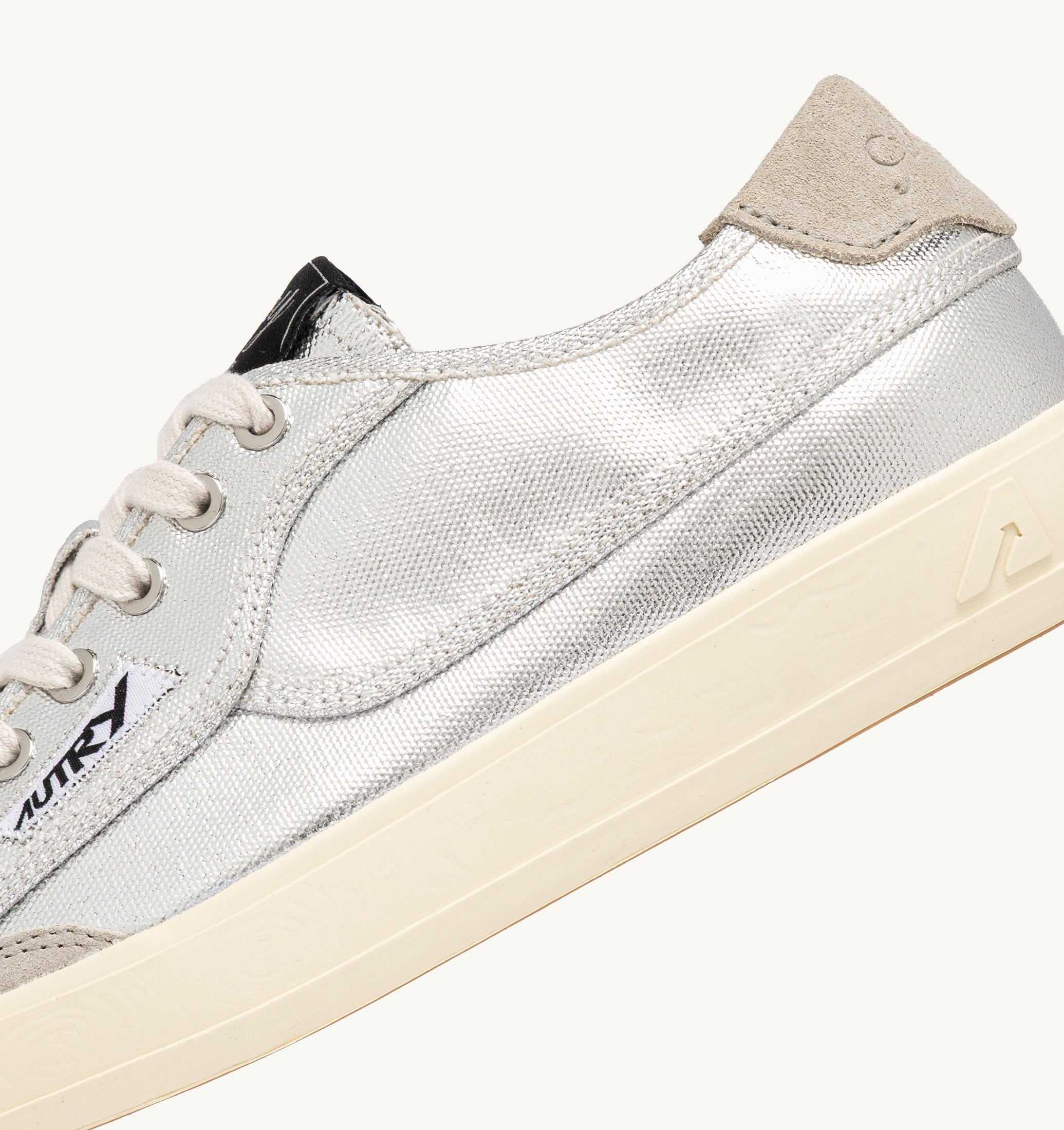 BASKETS WINDSCAPE LOW EN TOILE ARGENT