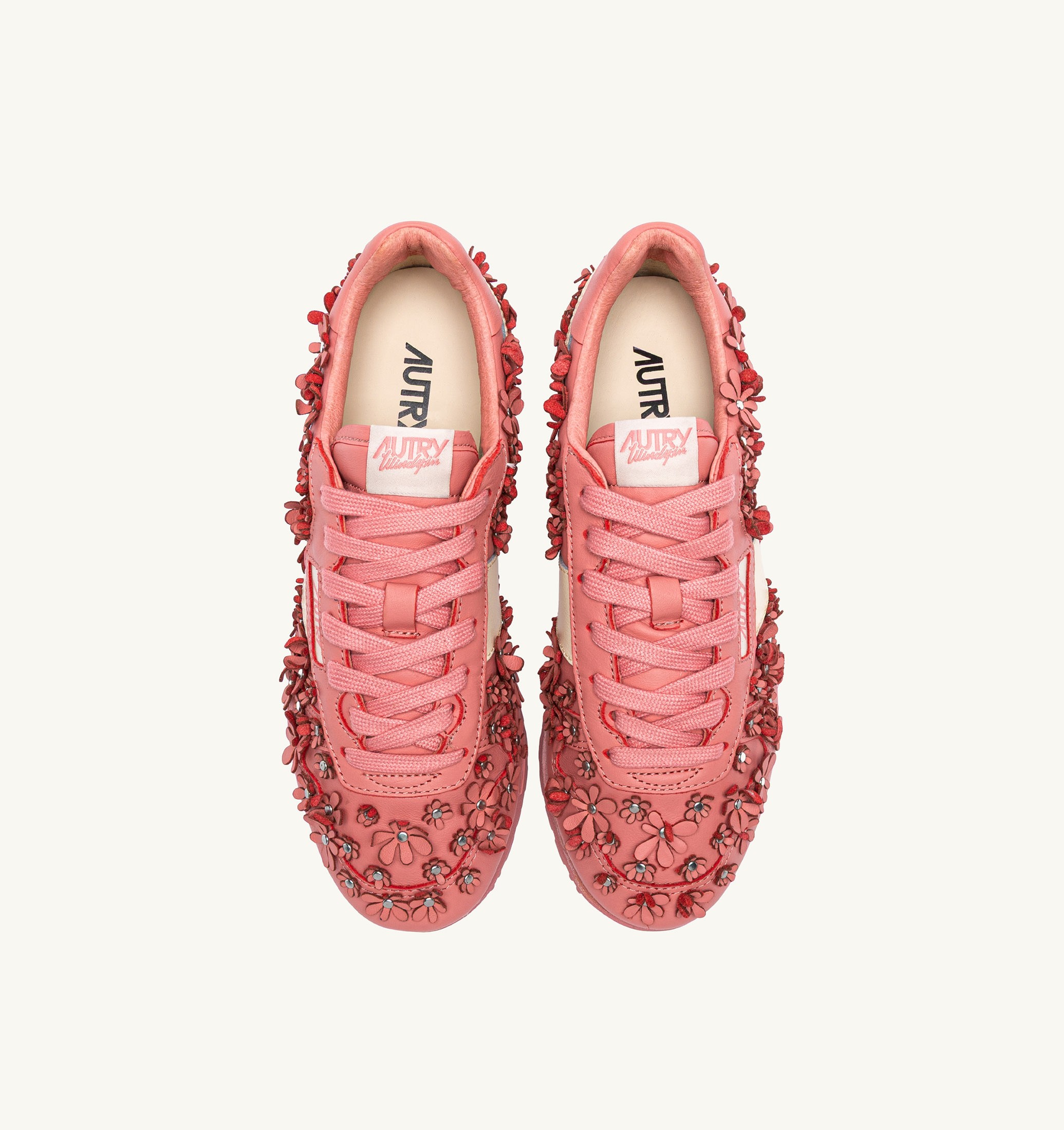 BASKETS WINDSPIN FLOWERS EN CUIR LOBSTER BISQUE