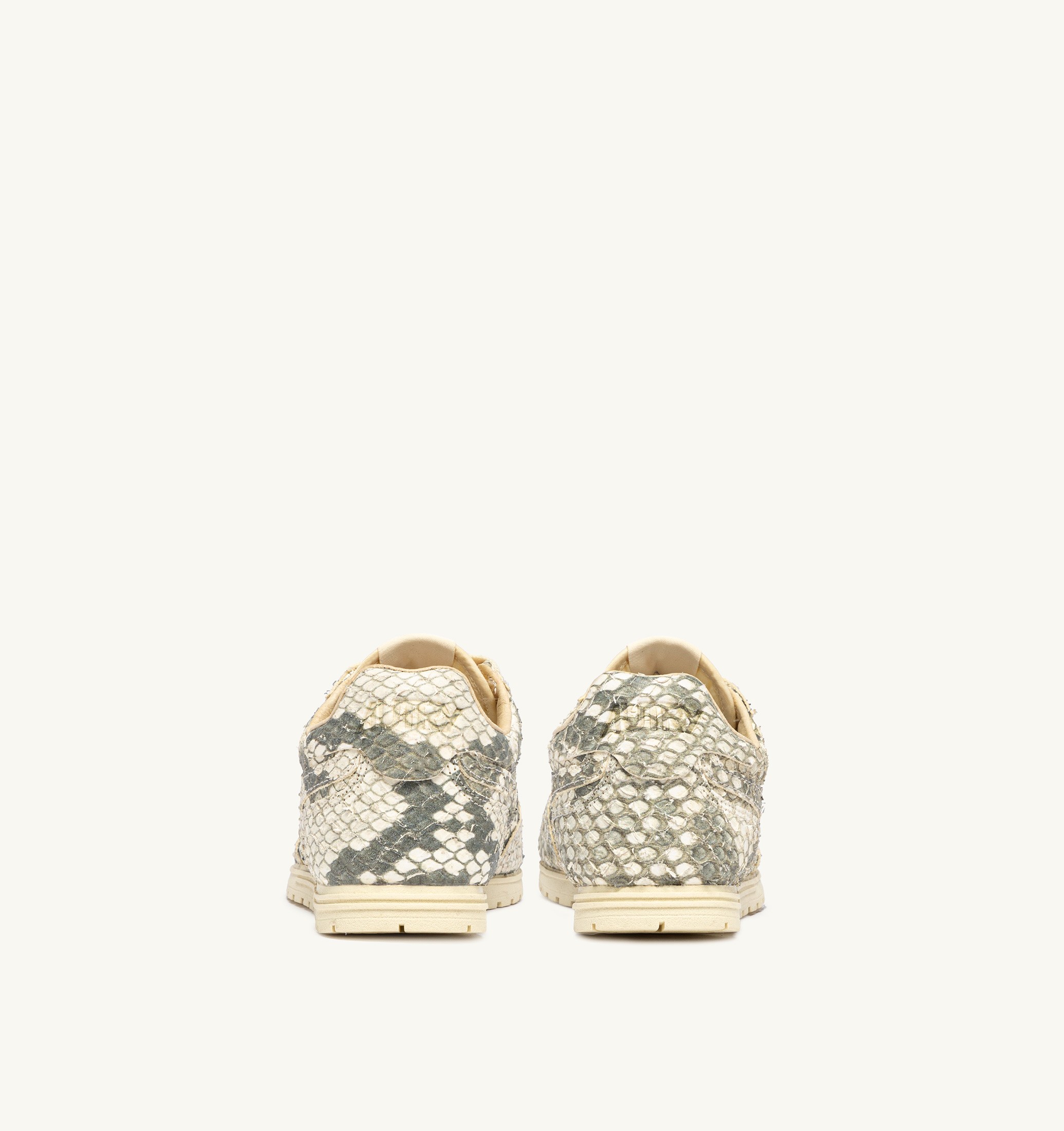 BASKETS WINDSPIN EN CUIR AVEC IMPRIMÉ SNAKE DIAMOND ROCK ET RUTABAGA