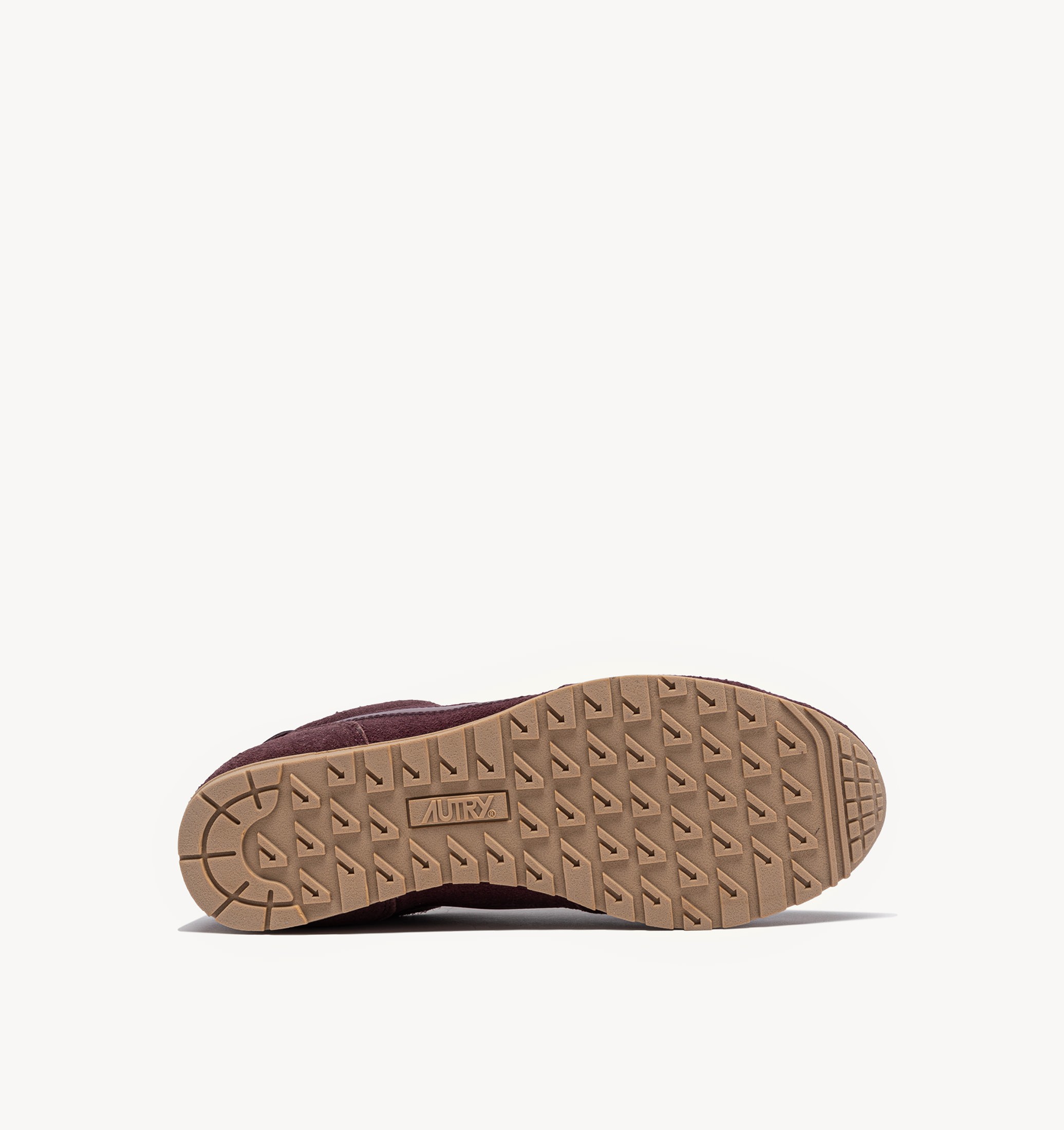 BASKETS WINDSPIN EN DAIM ET CUIR AMARONE