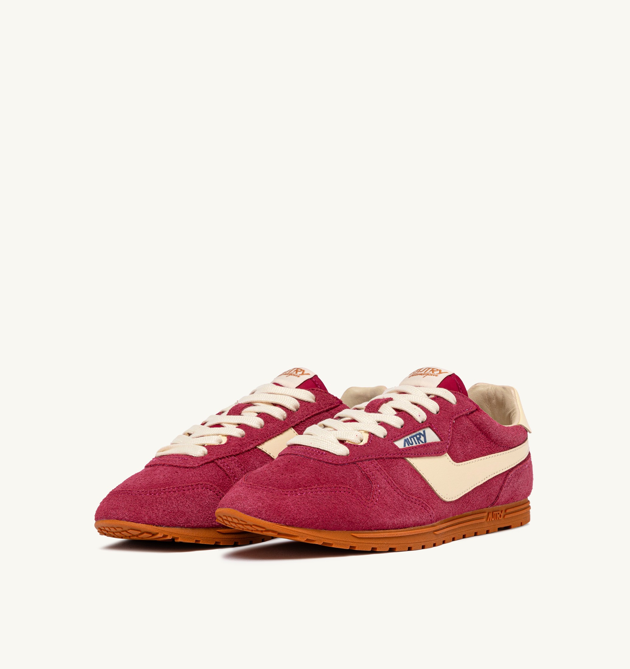 BASKETS WINDSPIN EN DAIM ET CUIR CHEYENNE ET RUTABAGA