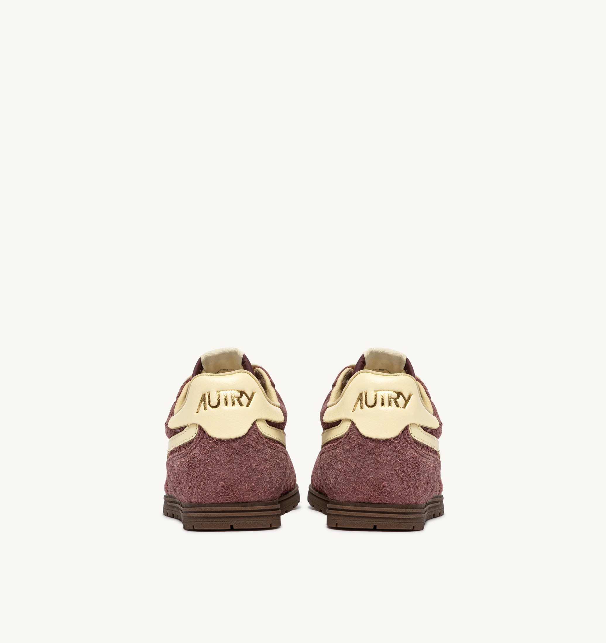 BASKETS WINDSPIN EN DAIM ET CUIR CHIANTI ET RUTABAGA