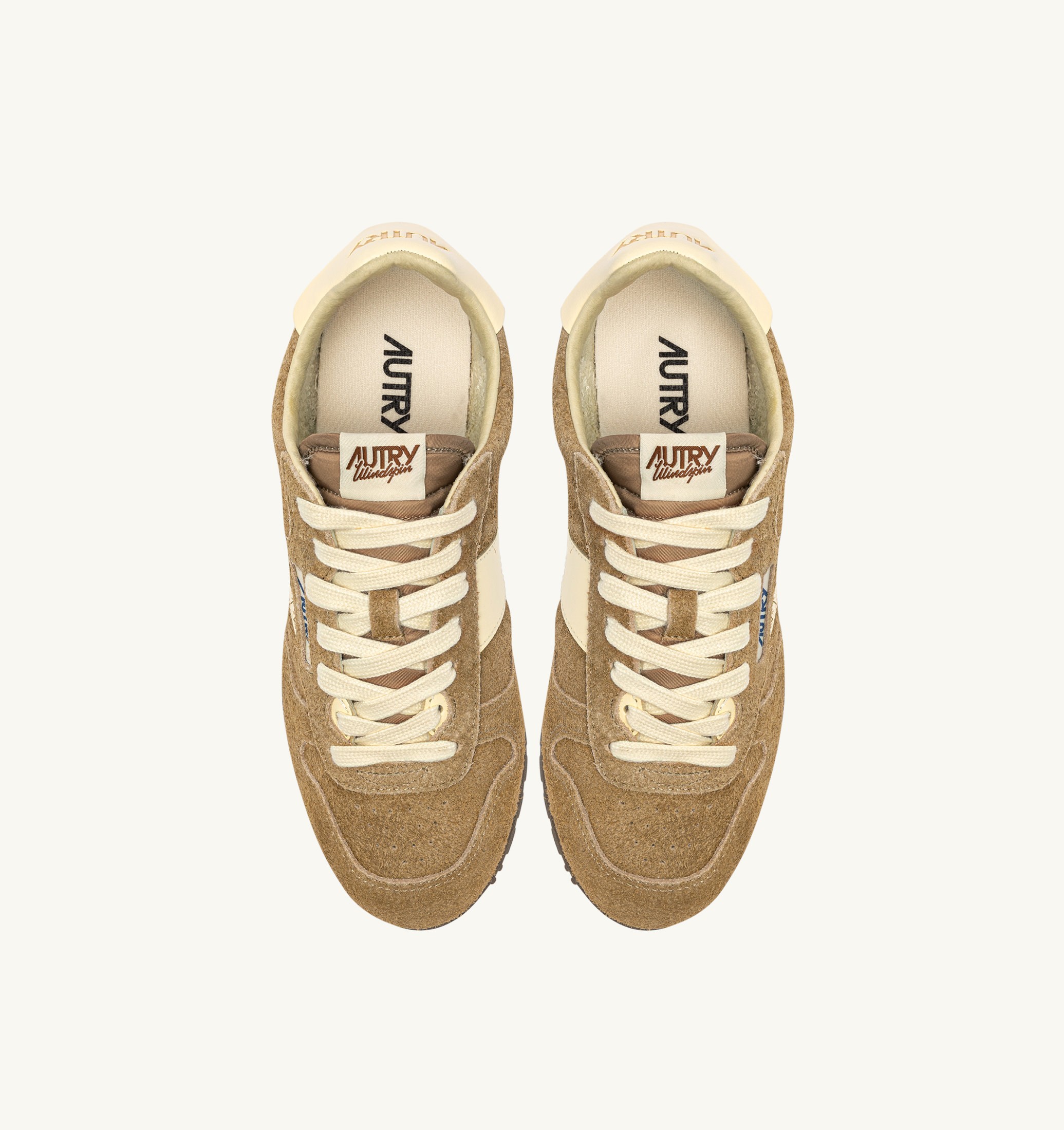 BASKETS WINDSPIN EN DAIM ET CUIR COURO ET RUTABAGA