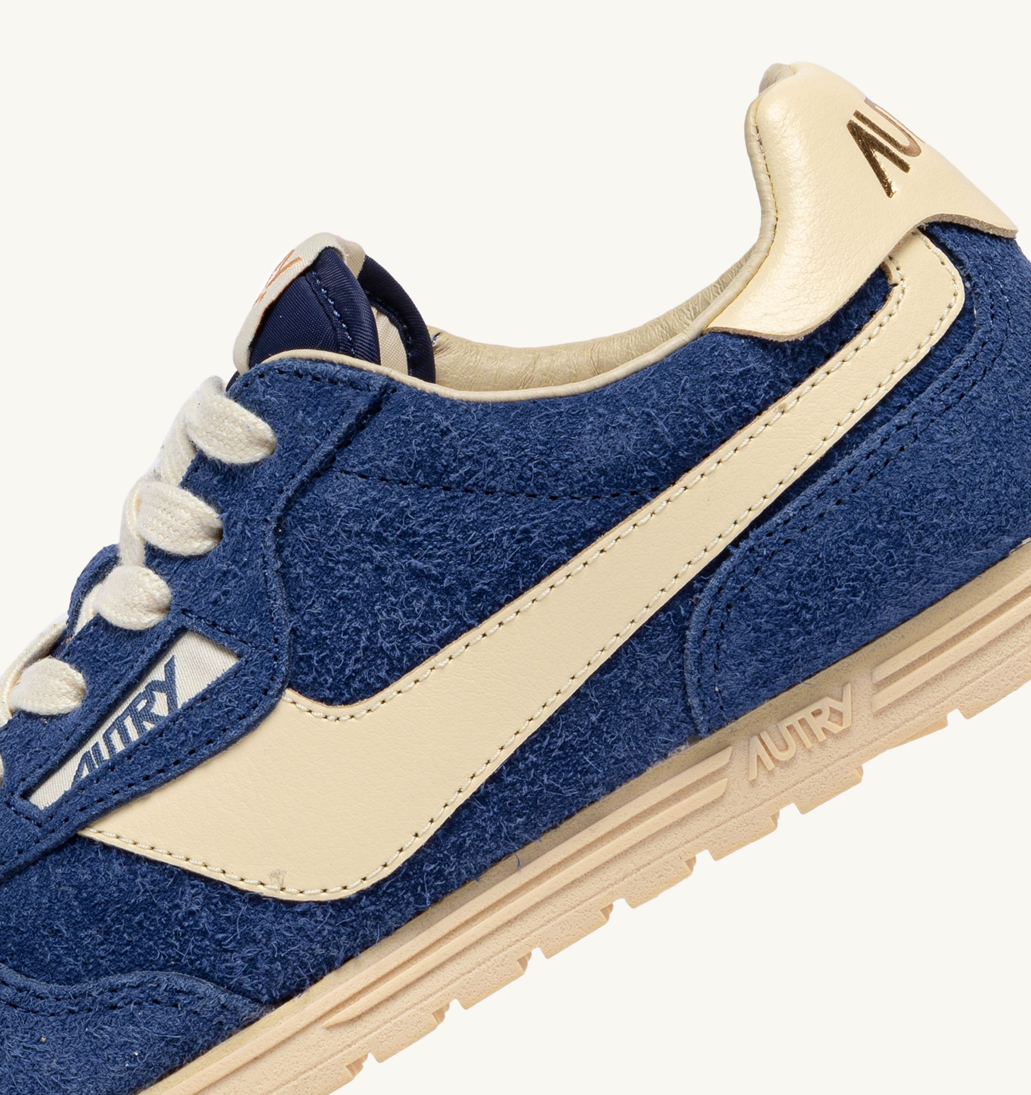 BASKETS WINDSPIN EN DAIM ET CUIR INFINI ET RUTABAGA