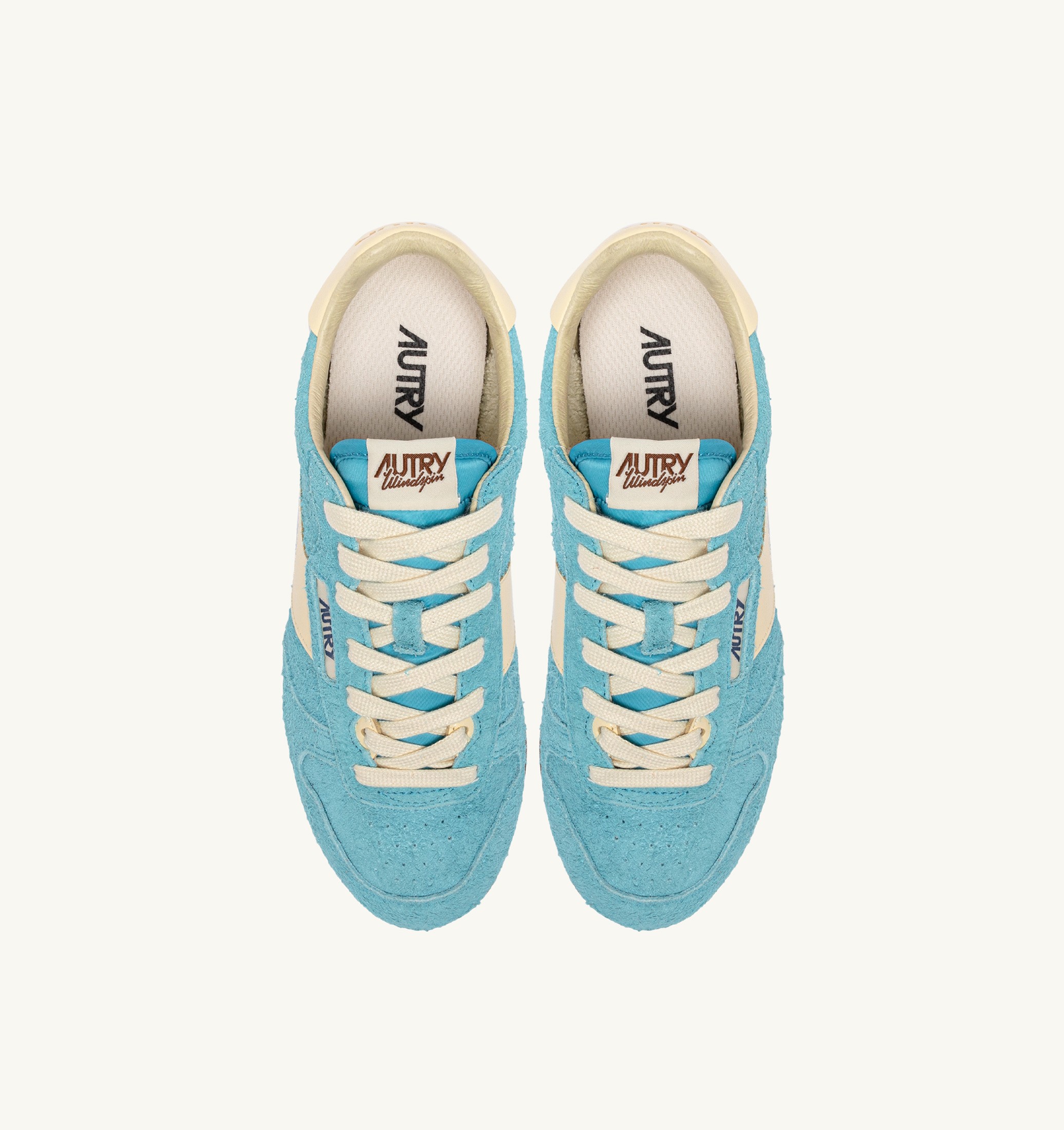 BASKETS WINDSPIN EN DAIM ET CUIR KYOTO ET RUTABAGA