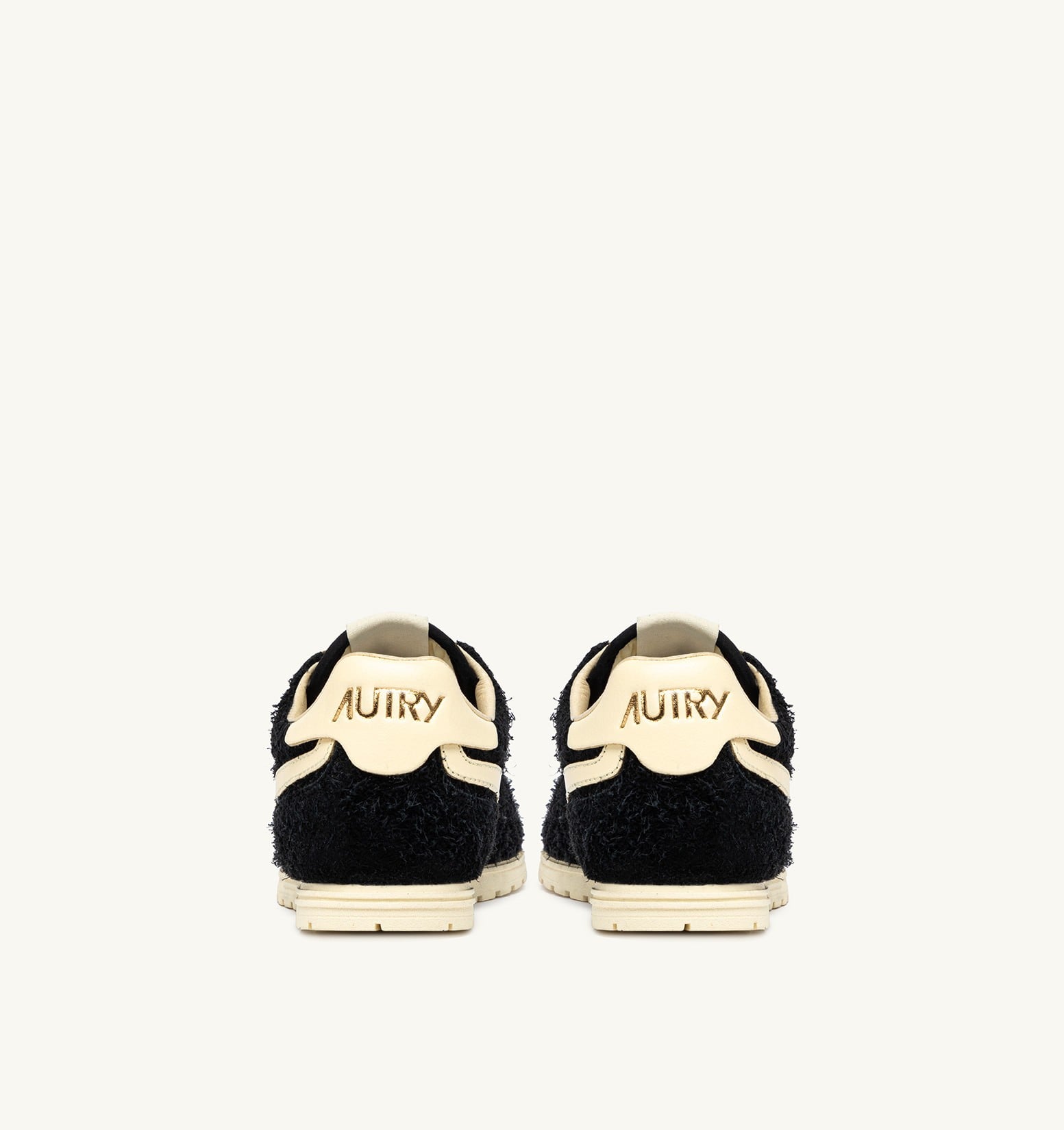 BASKETS WINDSPIN EN DAIM ET CUIR NOIR ET RUTABAGA