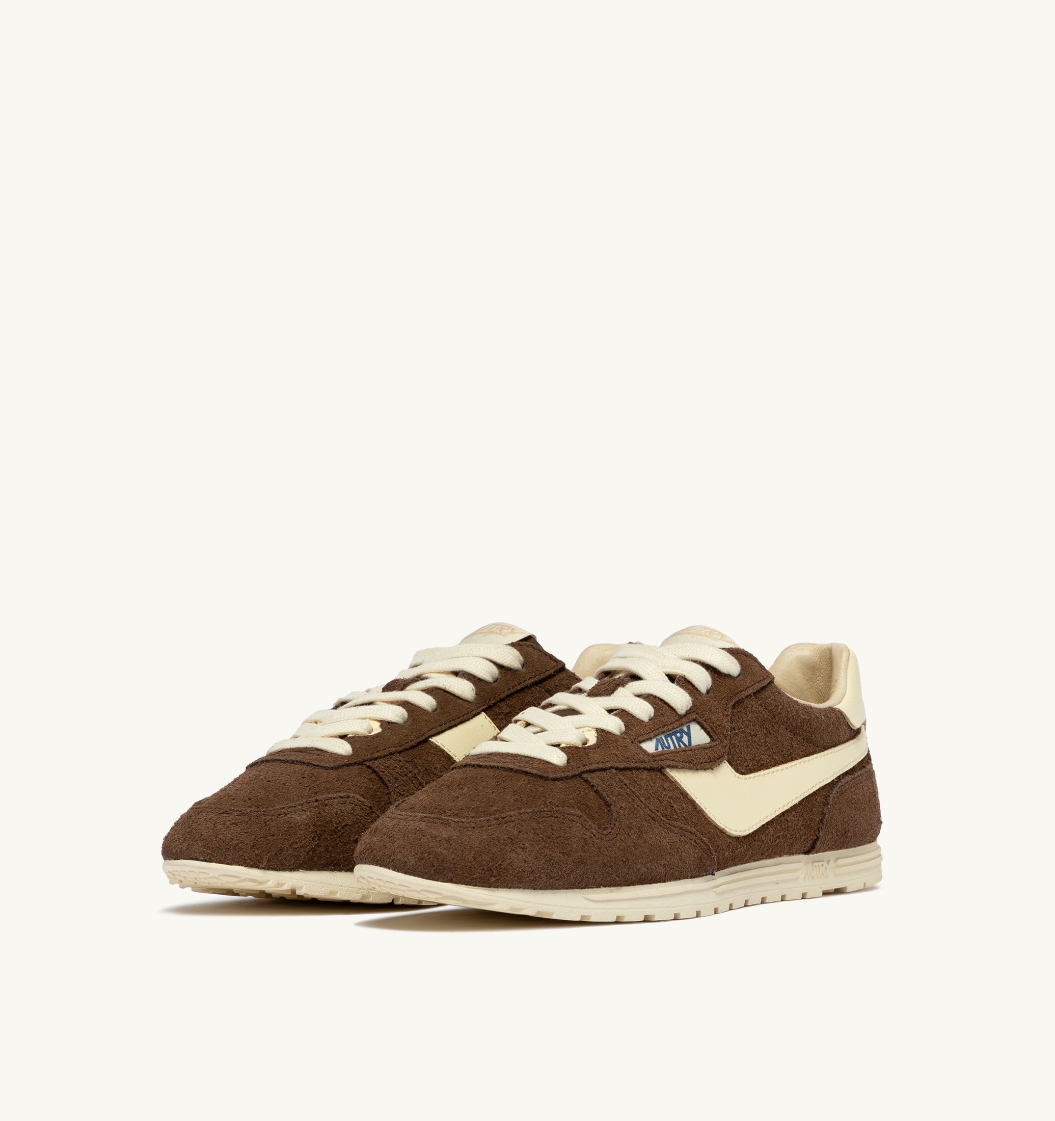 BASKETS WINDSPIN EN DAIM ET CUIR TUNDRA ET RUTABAGA