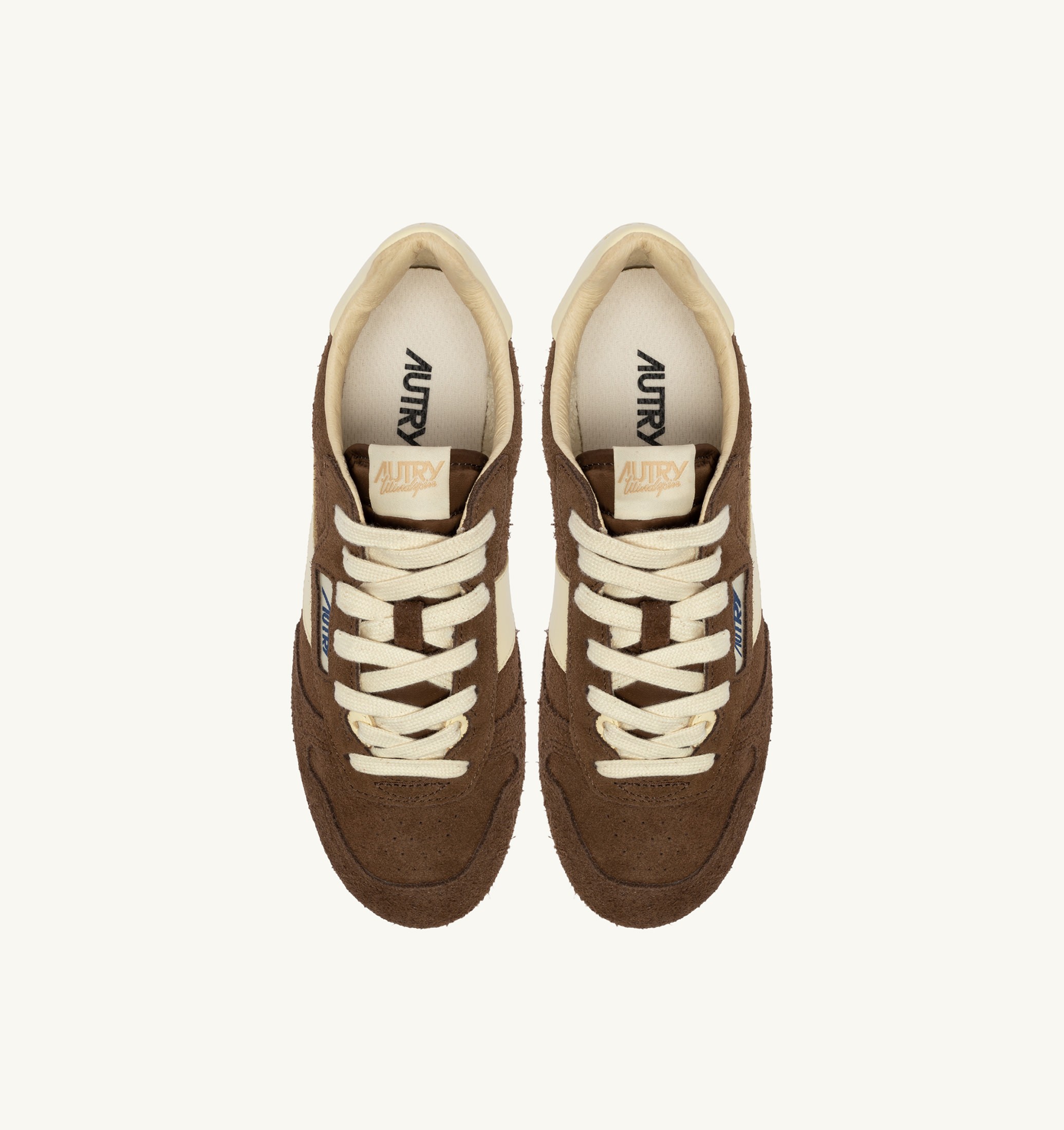 BASKETS WINDSPIN EN DAIM ET CUIR TUNDRA ET RUTABAGA
