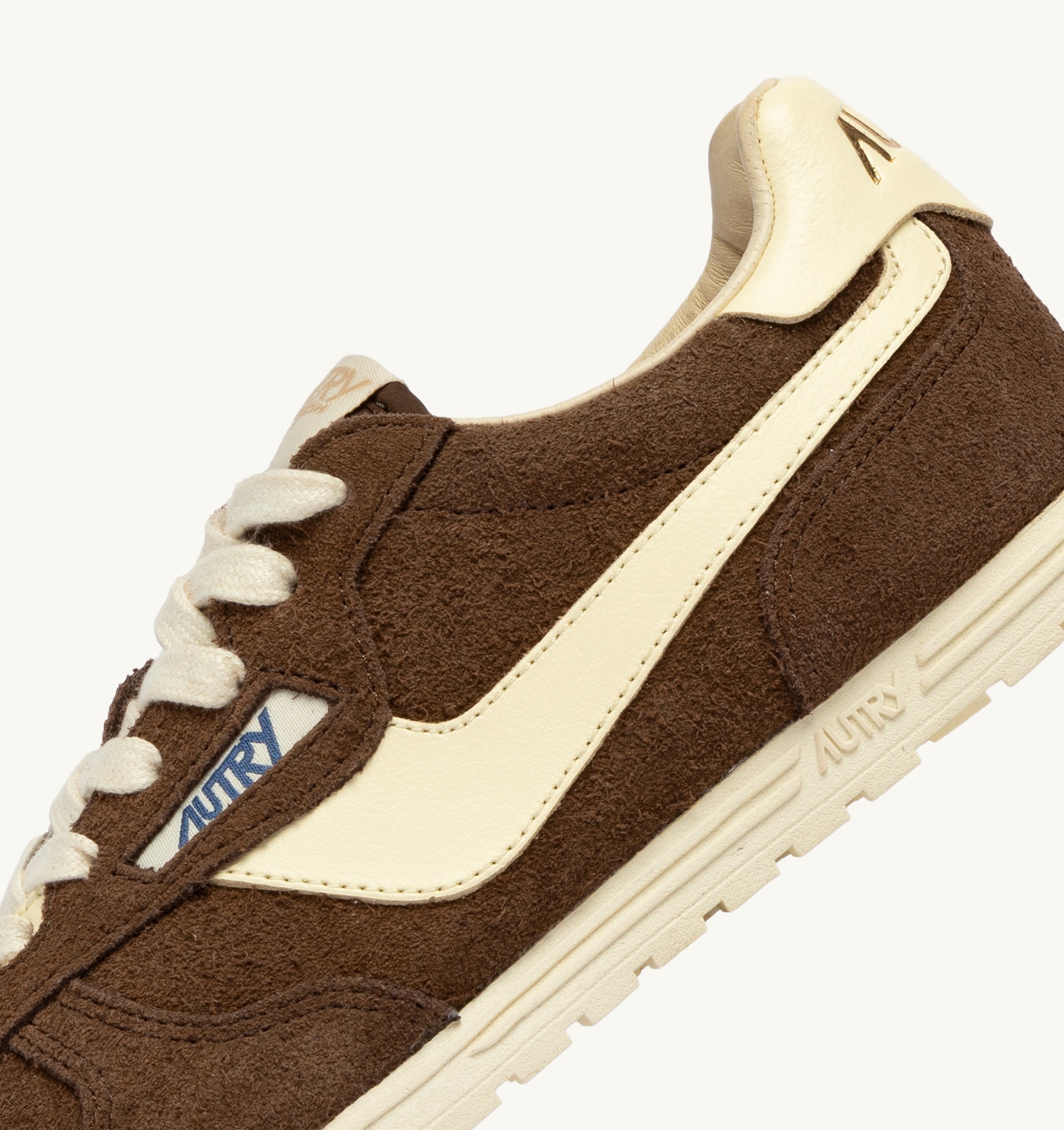 BASKETS WINDSPIN EN DAIM ET CUIR TUNDRA ET RUTABAGA