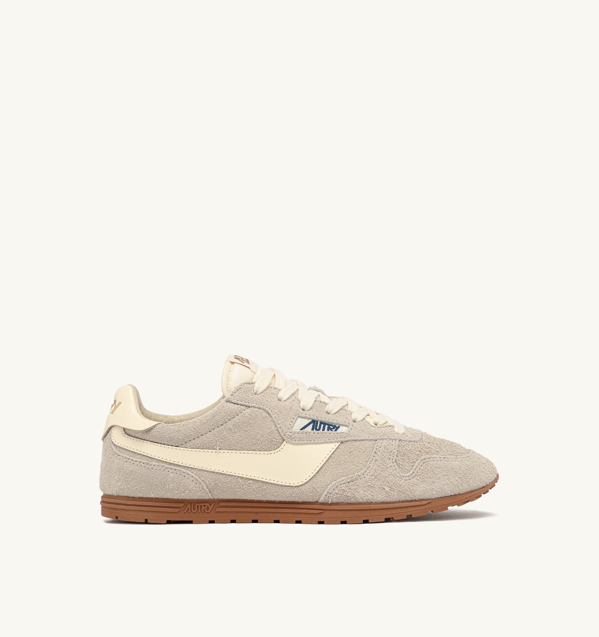 BASKETS WINDSPIN EN DAIM ET CUIR WIFE ET RUTABAGA