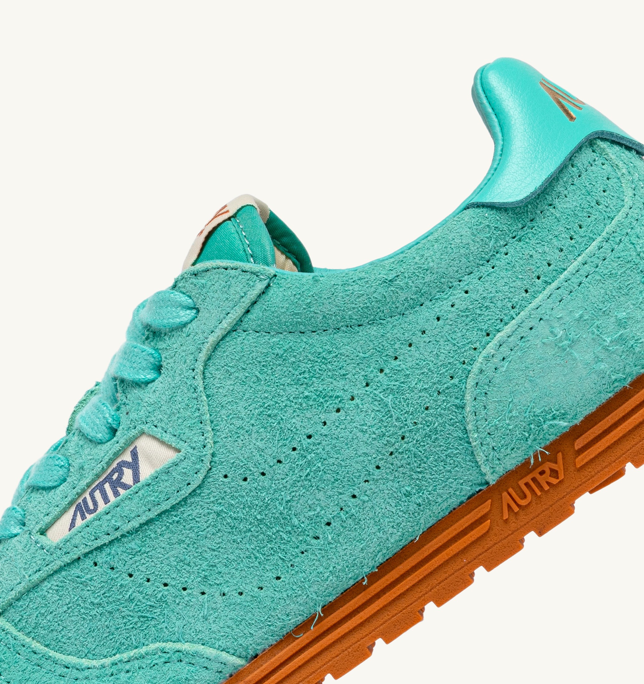 BASKETS WINDSPIN EN DAIM TURQUOISE