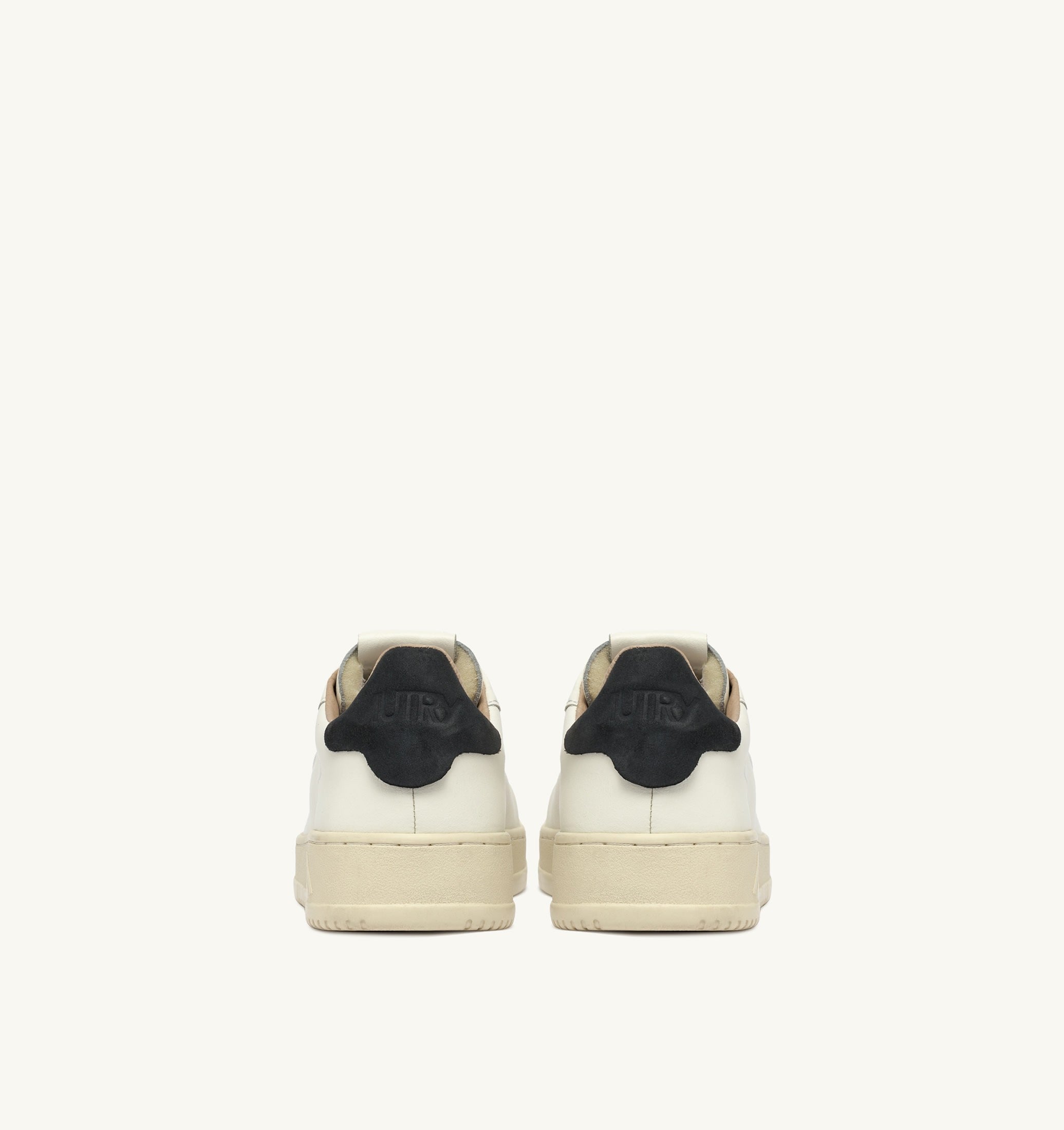 BASKETS DALLAS LOW EN CUIR BLANC ET SPACE