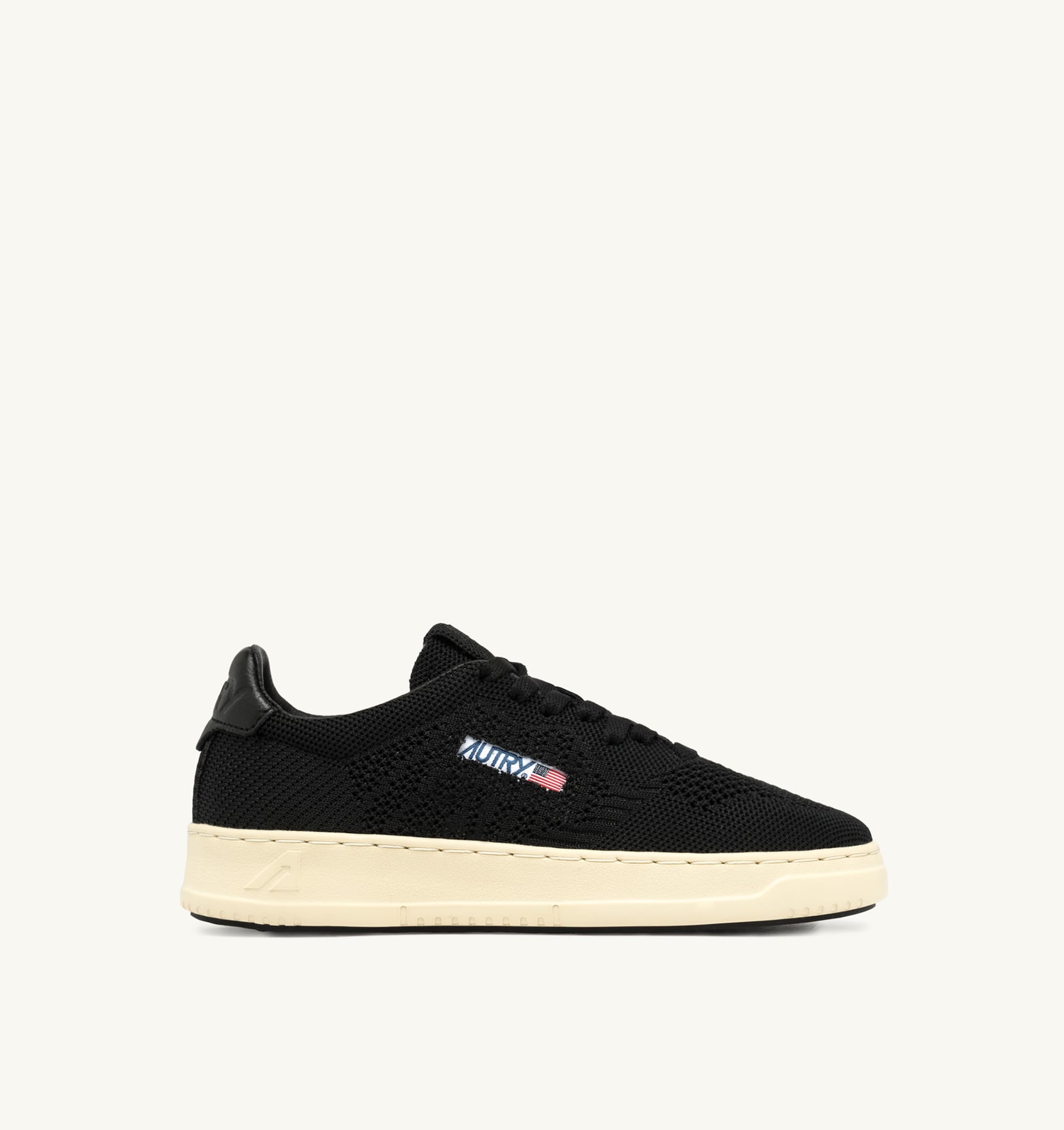 BASKETS MEDALIST EASEKNIT LOW EN MAILLE COLORIS NOIR