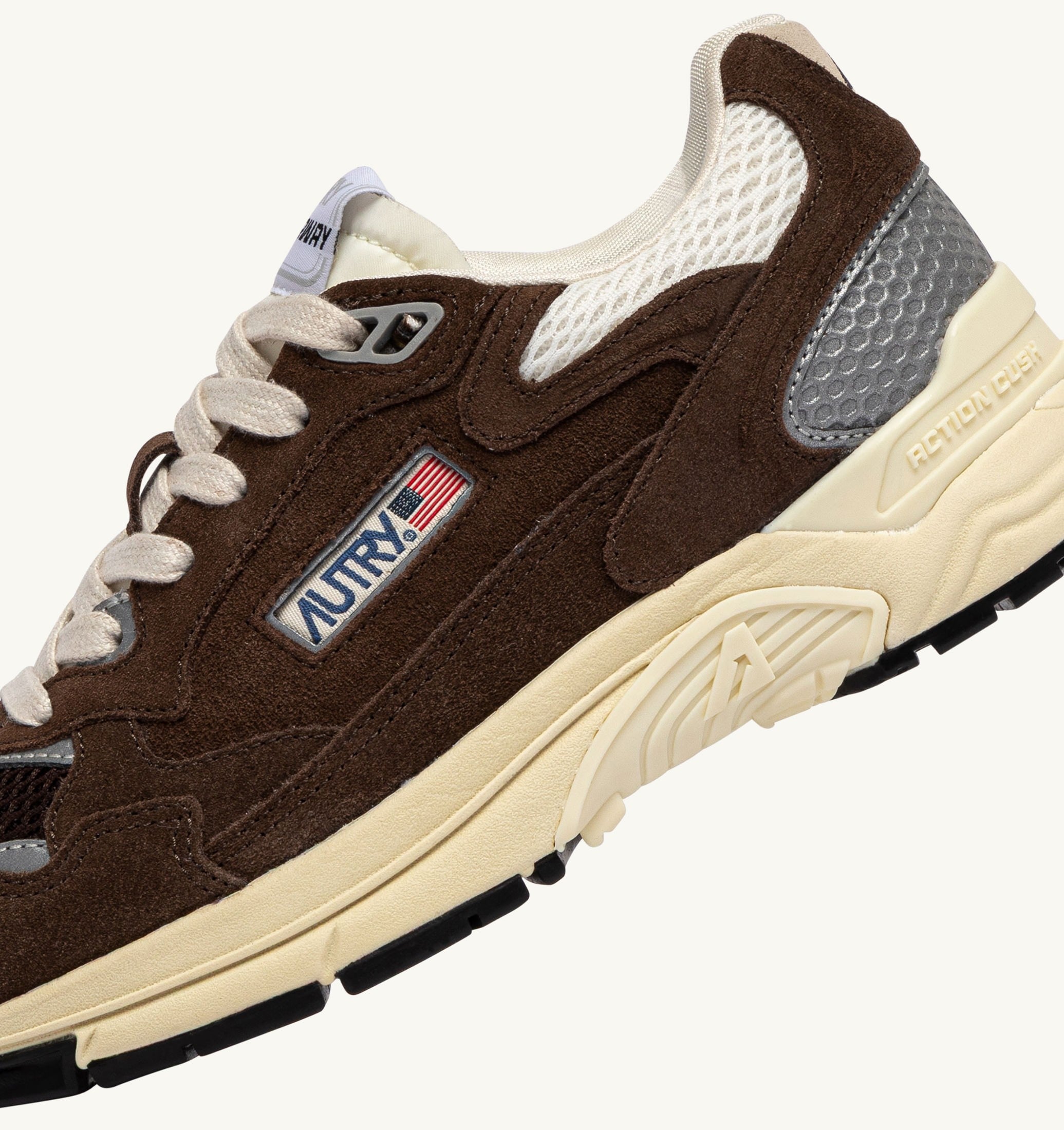 BASKETS HYPERWAY EN DAIM ET MESH MARSHMALLOW ET TERRACOTTA