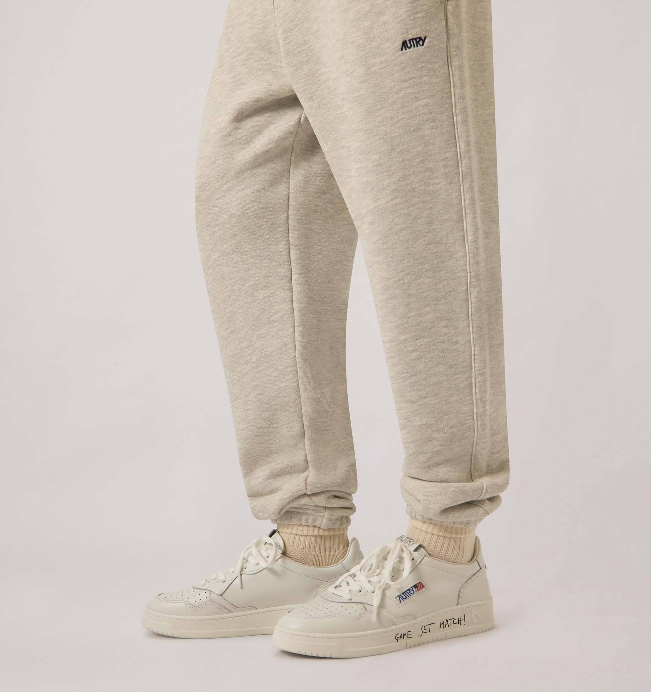 BASKETS MEDALIST LOW EN CUIR BLANC