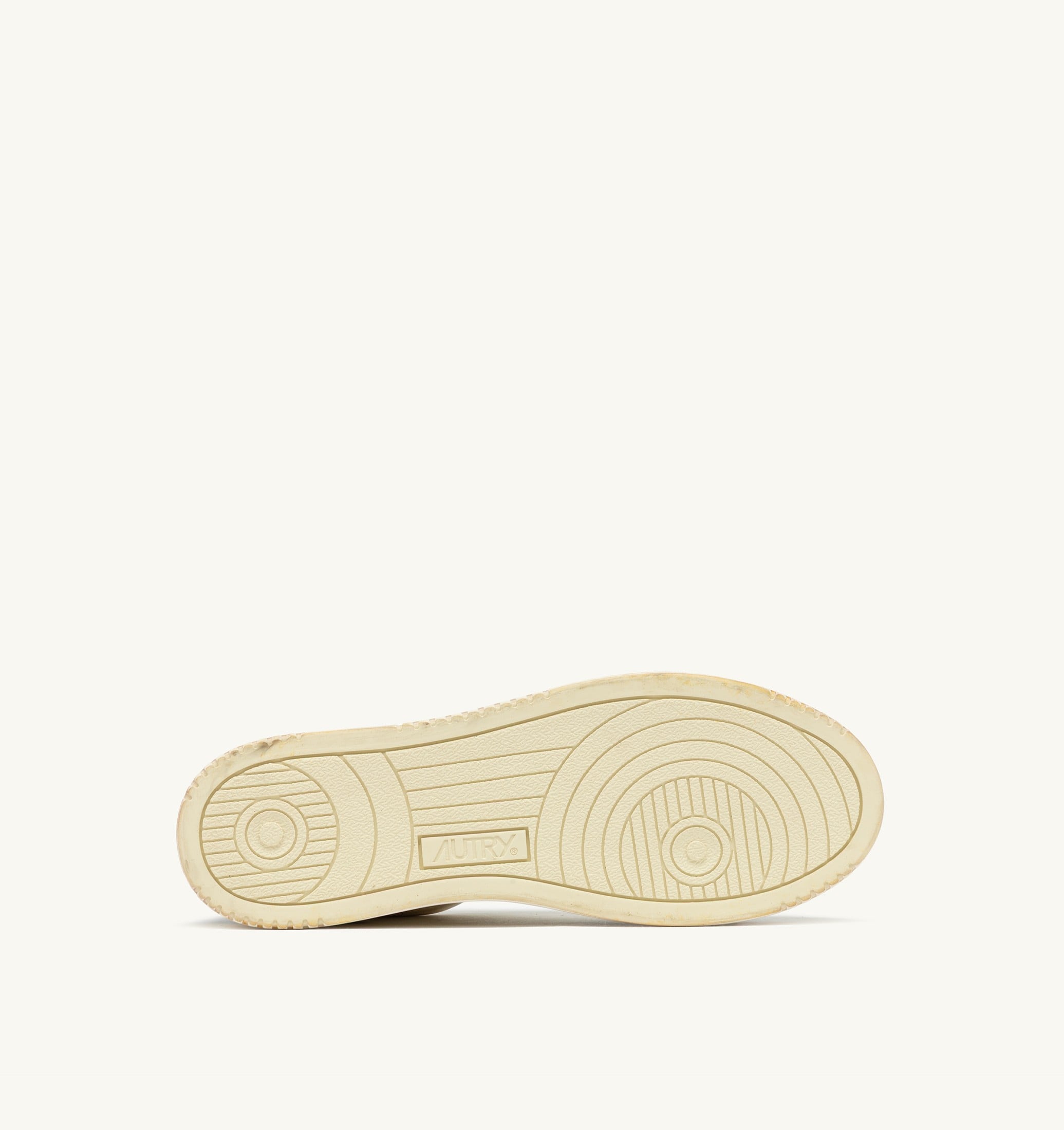 BASKETS MEDALIST LOW SUPER VINTAGE EN CUIR LIMESTONE BLANC ET BLUE
