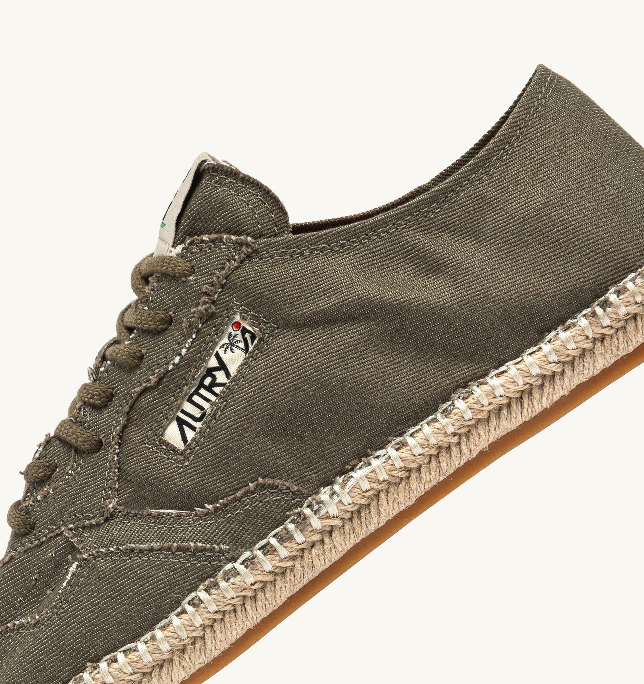 ESPADRILLES SANDY EN TOILE MILITARY