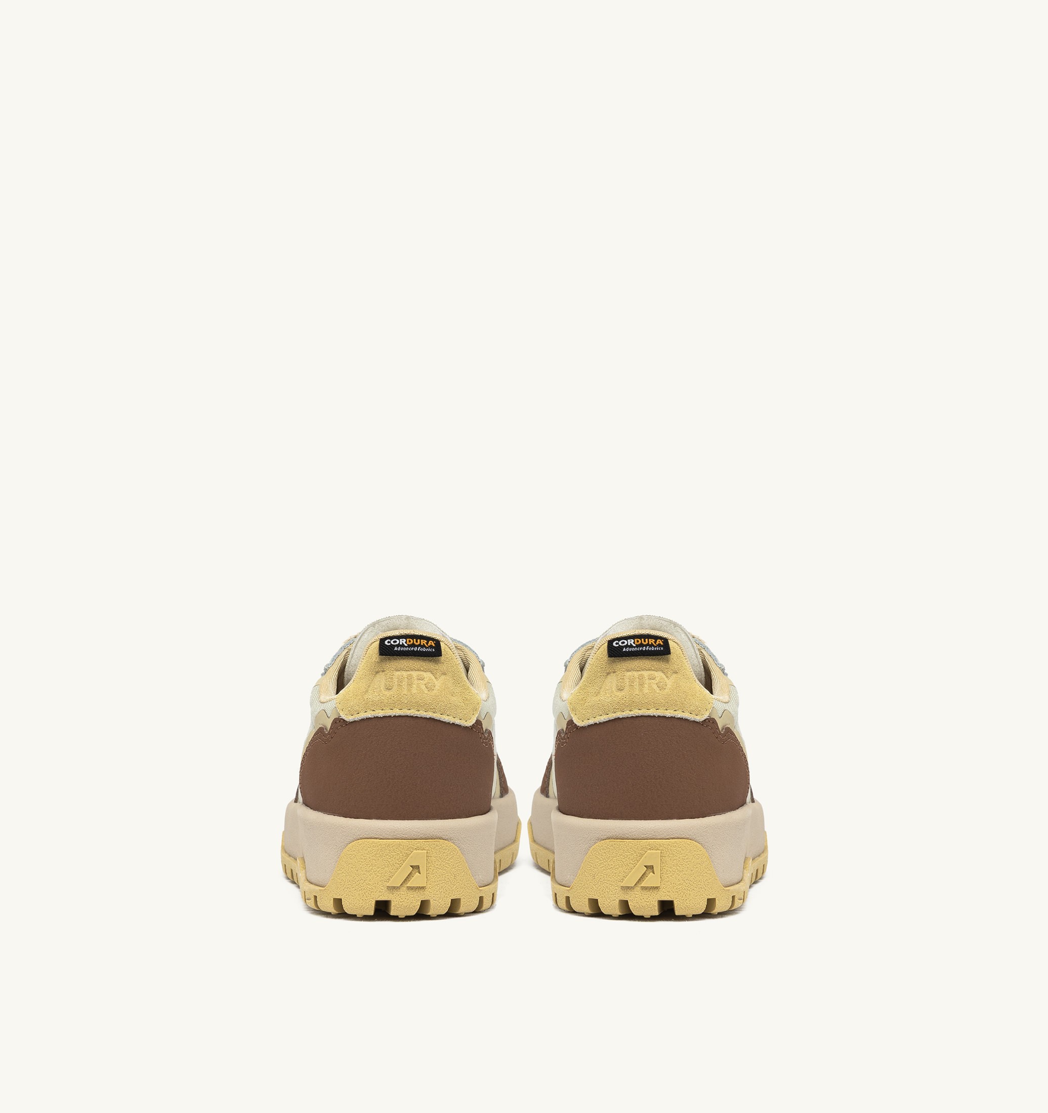 BASKETS WILDPACE LOW EN NYLON RIPSTOP ET CUIR FOG ET THRUSH