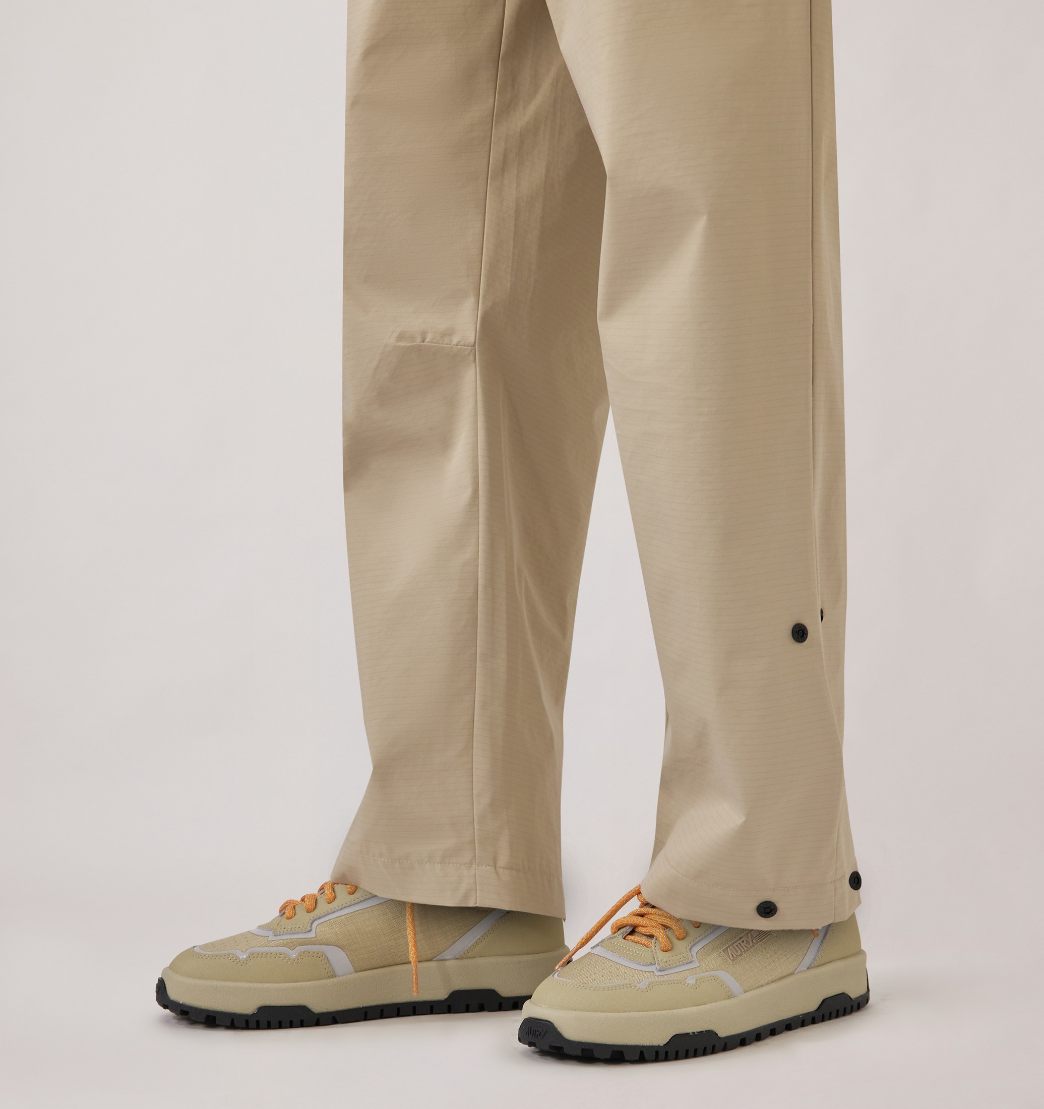 BASKETS WILDPACE LOW EN NYLON RIPSTOP ET CUIR TIDAL FOAM ET REFLEX