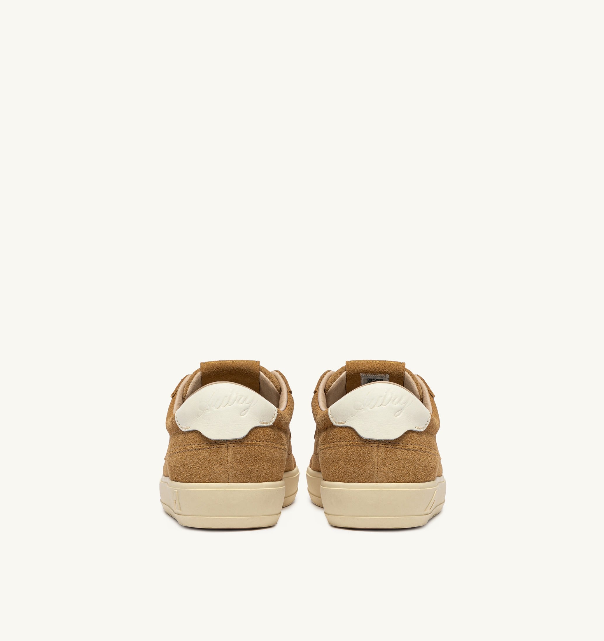 BASKETS WINDSCAPE LOW EN DAIM CUIVRE ET MARSHMALLOW