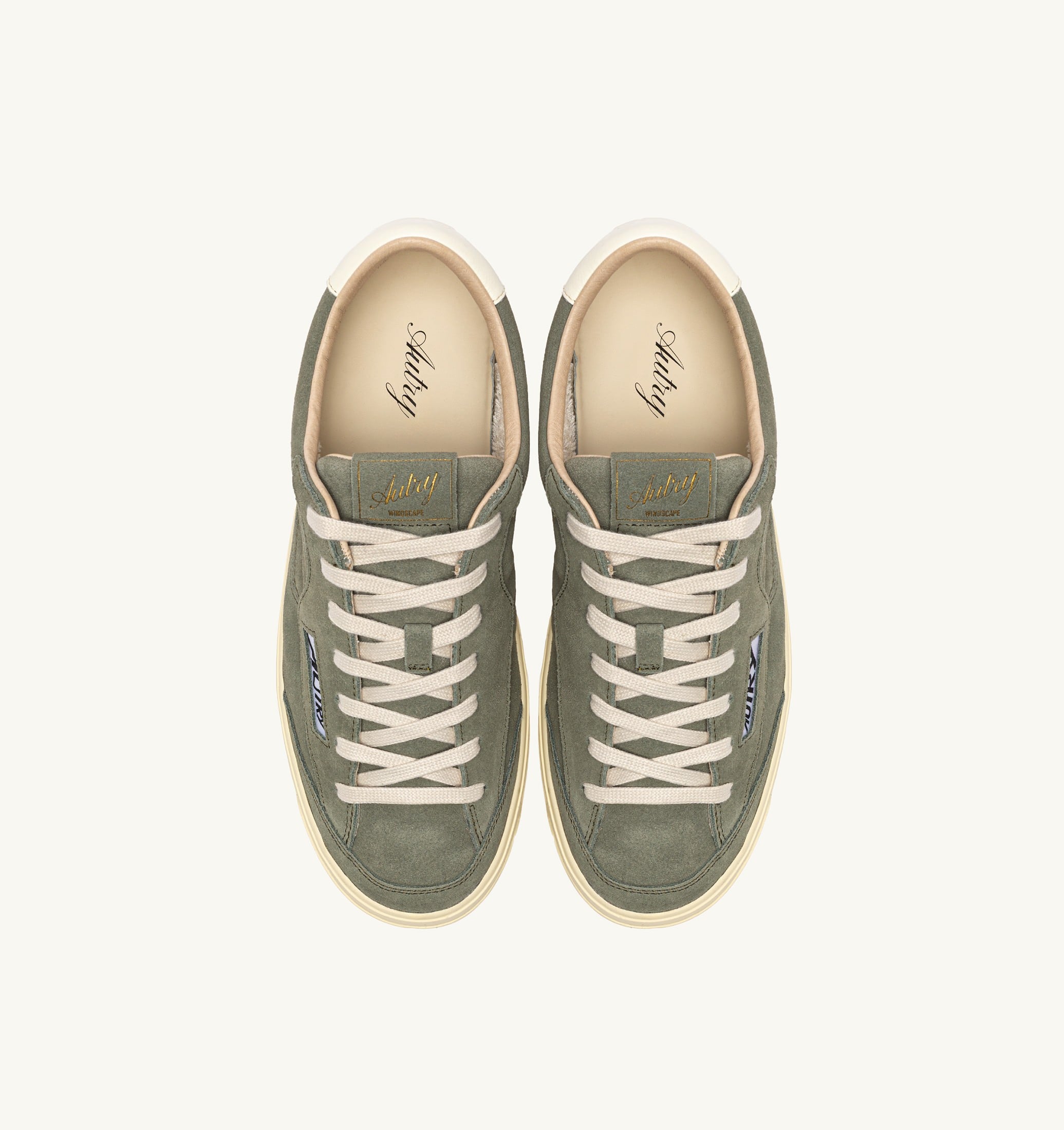 BASKETS WINDSCAPE LOW EN DAIM SMOKED GREEN ET MARSHMALLOW