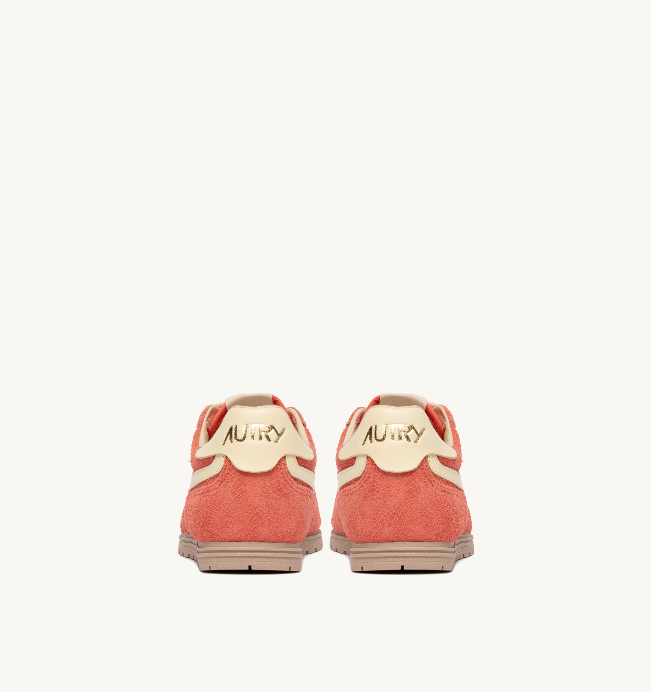 BASKETS WINDSPIN EN DAIM ET CUIR BLUSH ET RUTABAGA