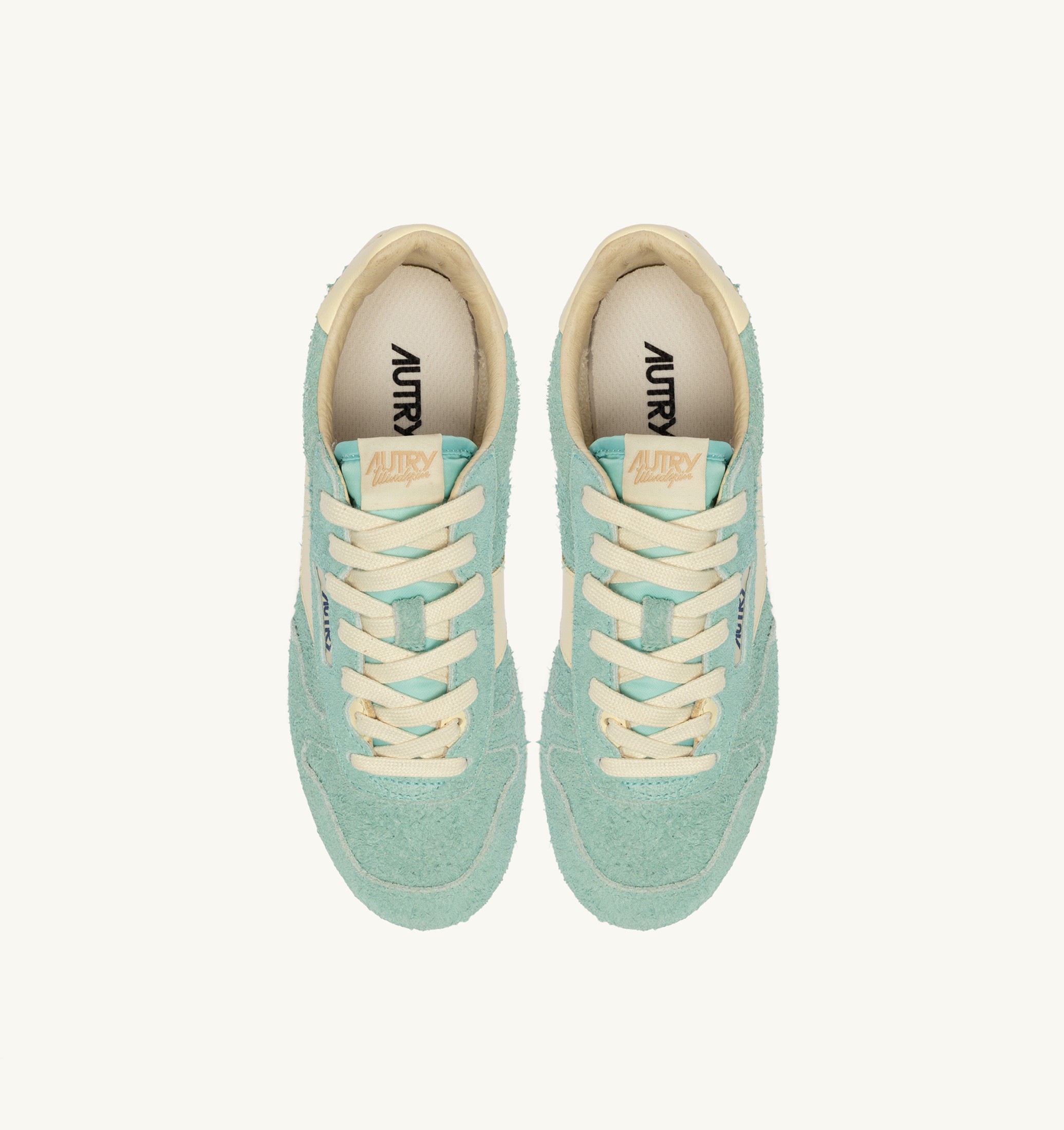 BASKETS WINDSPIN EN DAIM ET CUIR JASMINE ET RUTABAGA