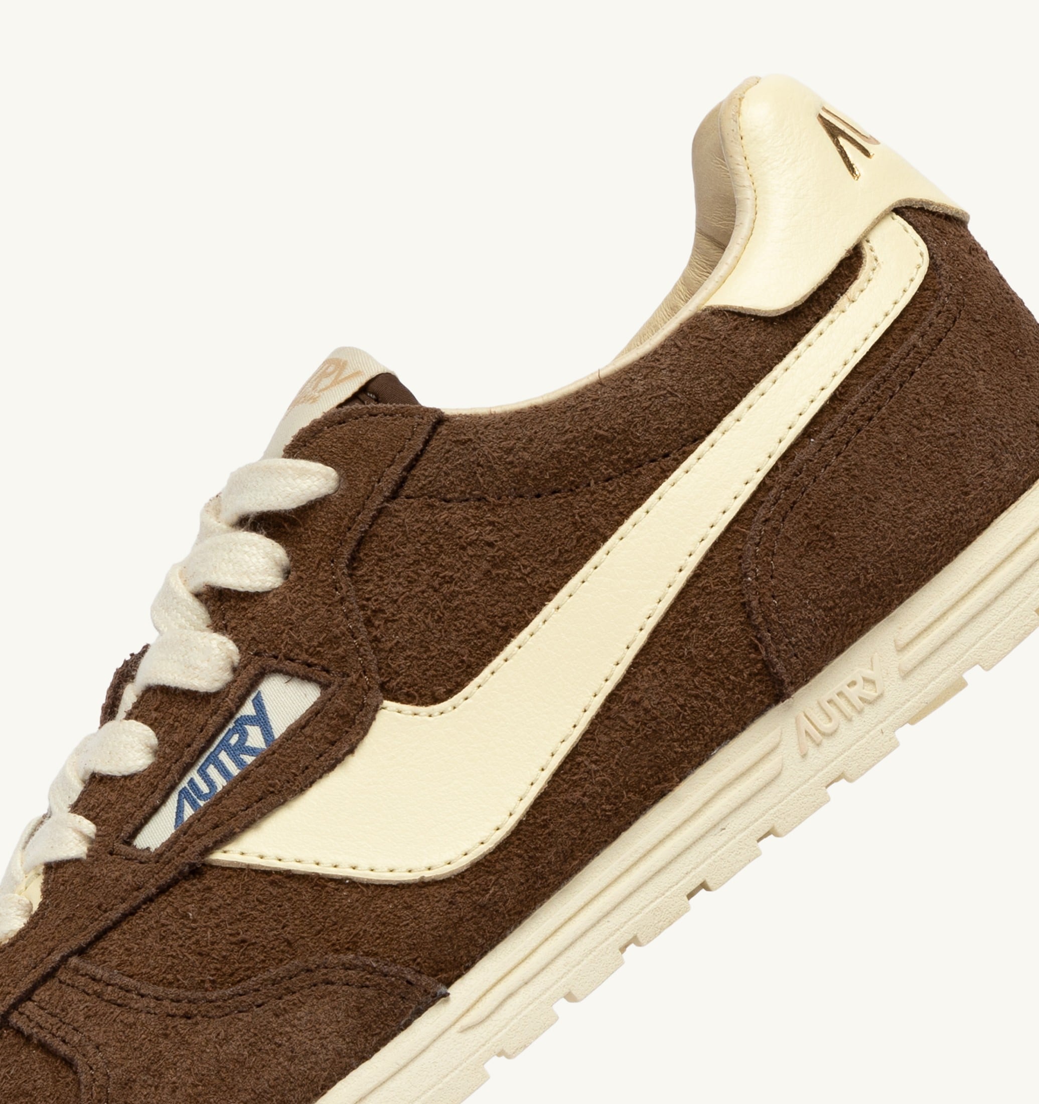 BASKETS WINDSPIN EN DAIM ET CUIR TUNDRA ET RUTABAGA